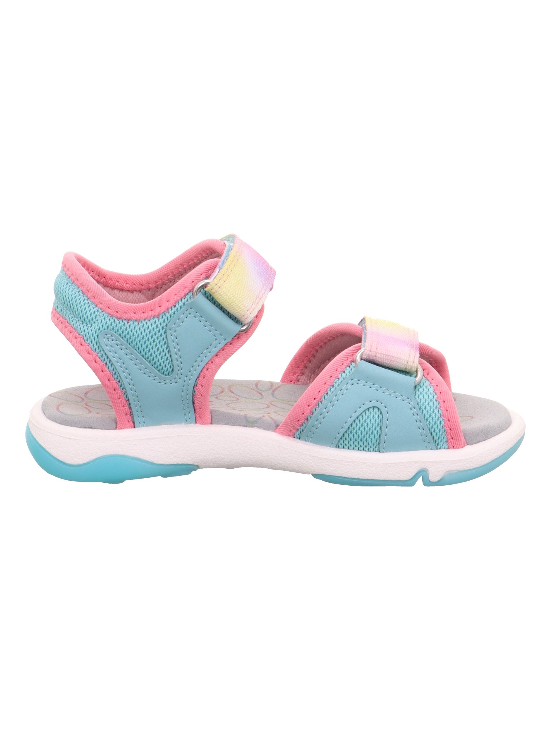 Superfit Sandale »PEBBLES WMS: mittel«  Sandalette mit süßem Motiv, Größenschablone zum Download