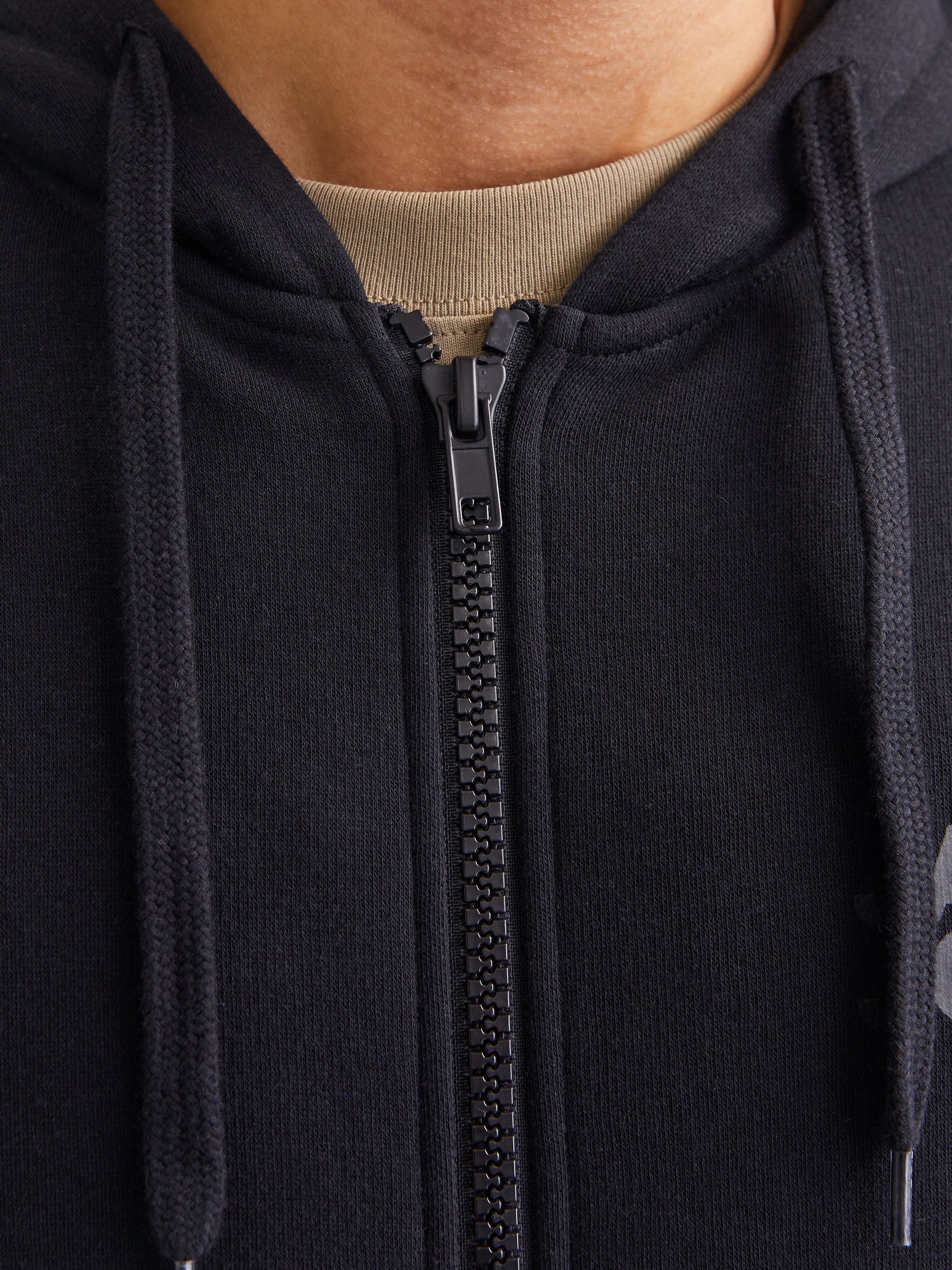 Jack & Jones Kapuzensweatjacke »JJECORP LOGO SWEAT ZIP HOOD«
