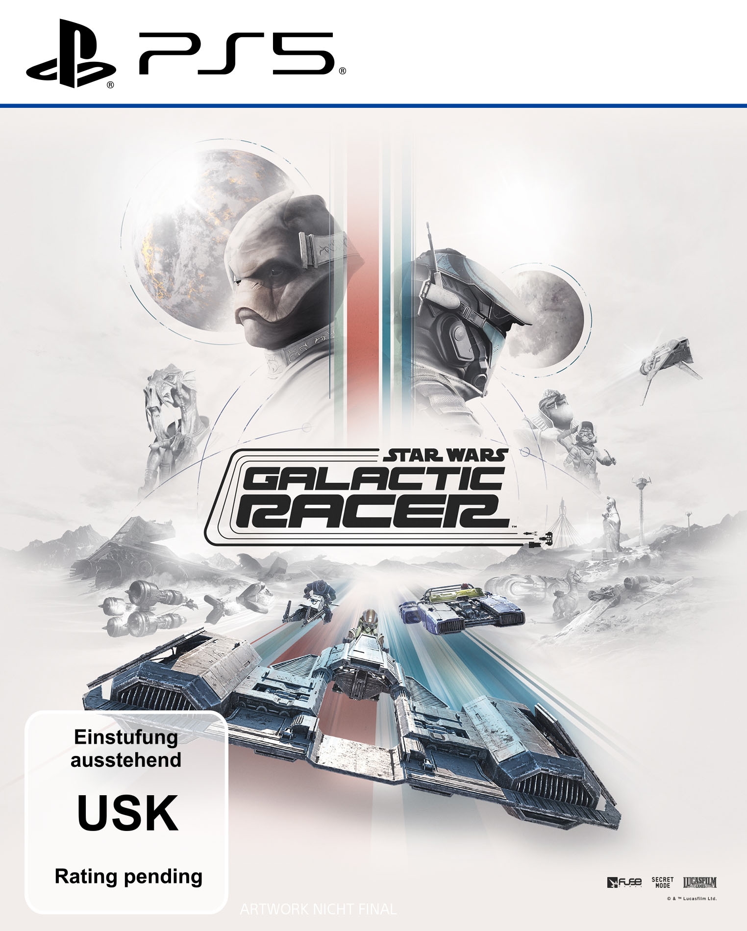 SECRET MODE Spielesoftware "Star Wars: Galactic Racer", ohne farbbezeichnung, PlayStation 5, Spielesoftware