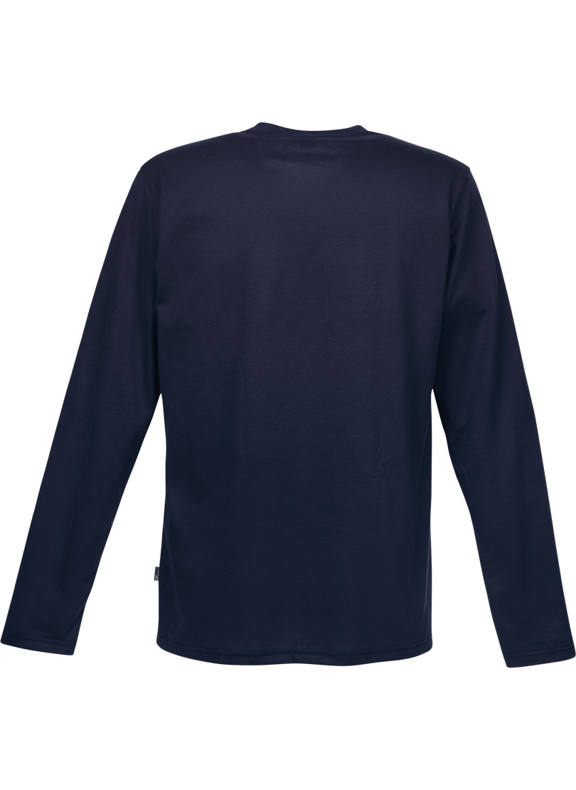 aus | T-Shirt Baumwolle« Langarmshirt Trigema ▷ BAUR 100% »TRIGEMA bestellen