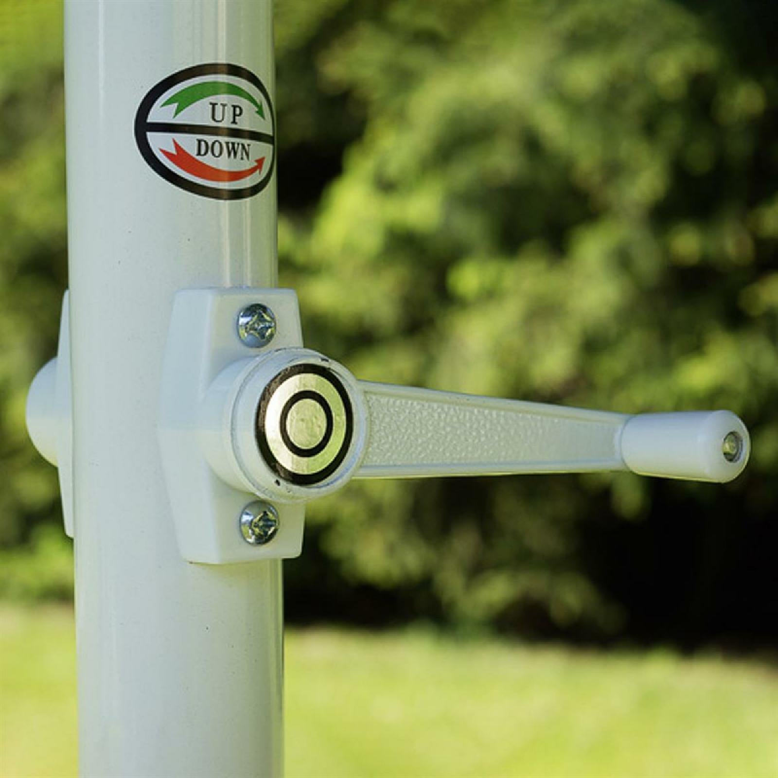 VCM Sonnenschirm »Alu-Sonnenschirm achteckig, Spannweite 3,8m«