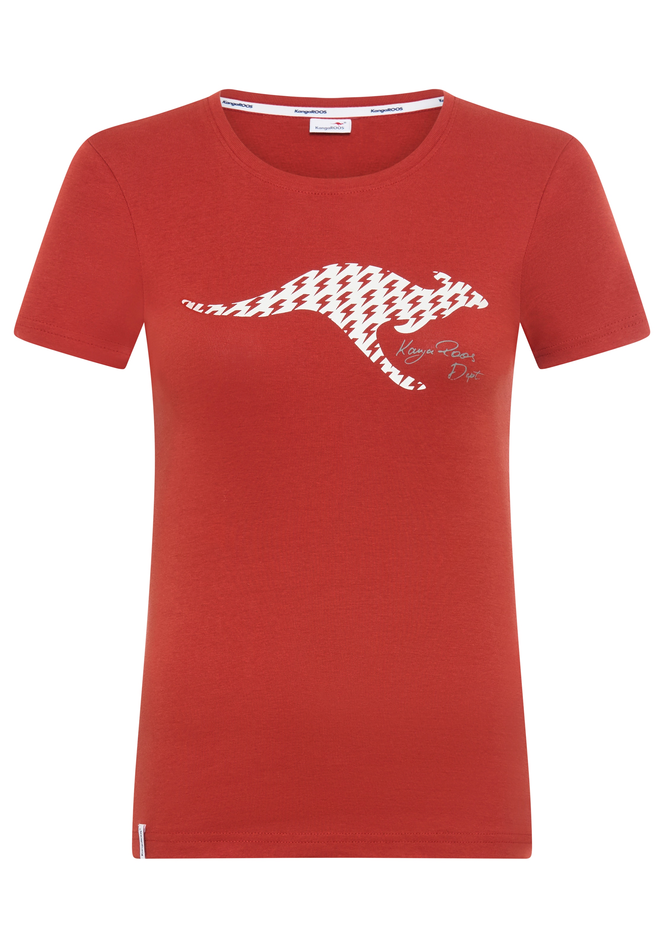 KangaROOS Kurzarmshirt Logo Print