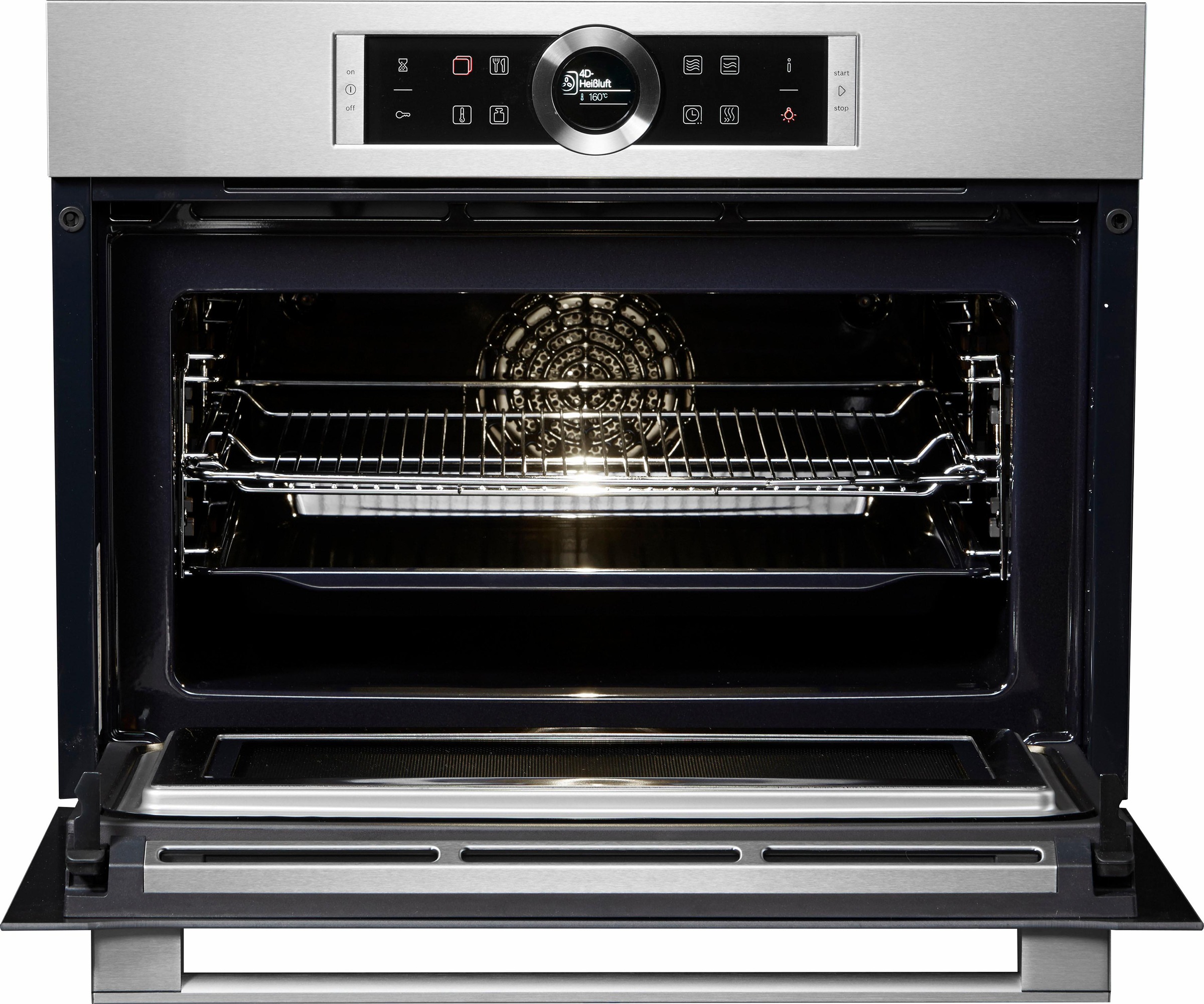 BOSCH Backofen mit Mikrowelle, Bedienung mit TFTDisplay BAUR