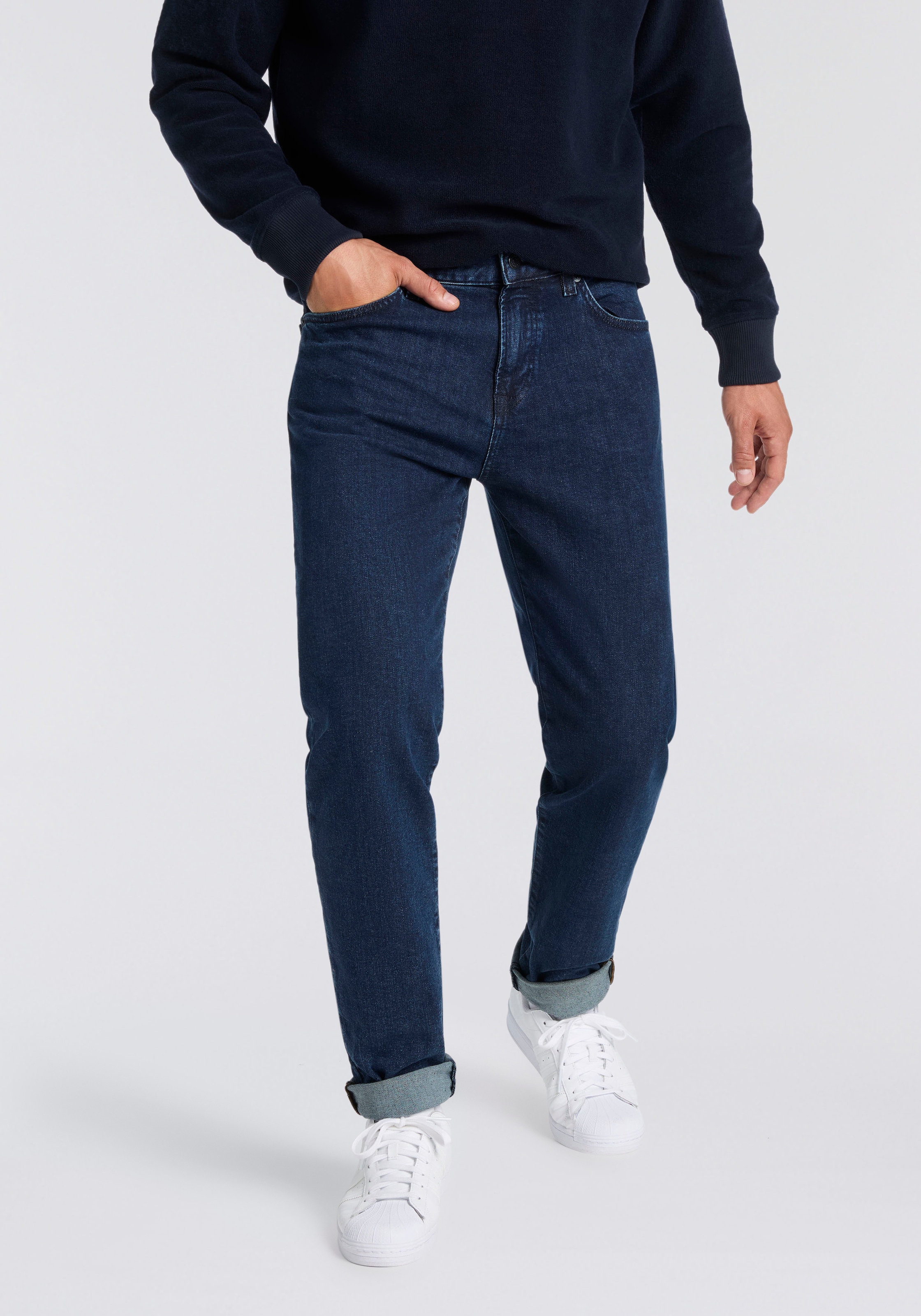 BOSS ORANGE Regular-fit-Jeans »Re Maine«, in dezenter Waschung