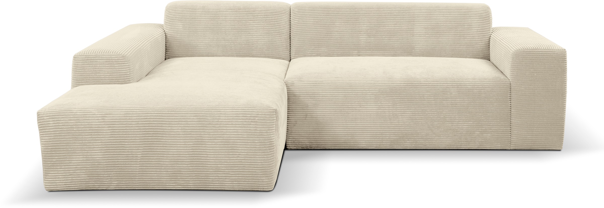 OTTO home Ecksofa "Zeus-L modern & zeitlos, Breite 253 cm, bequemes Sofa" C günstig online kaufen
