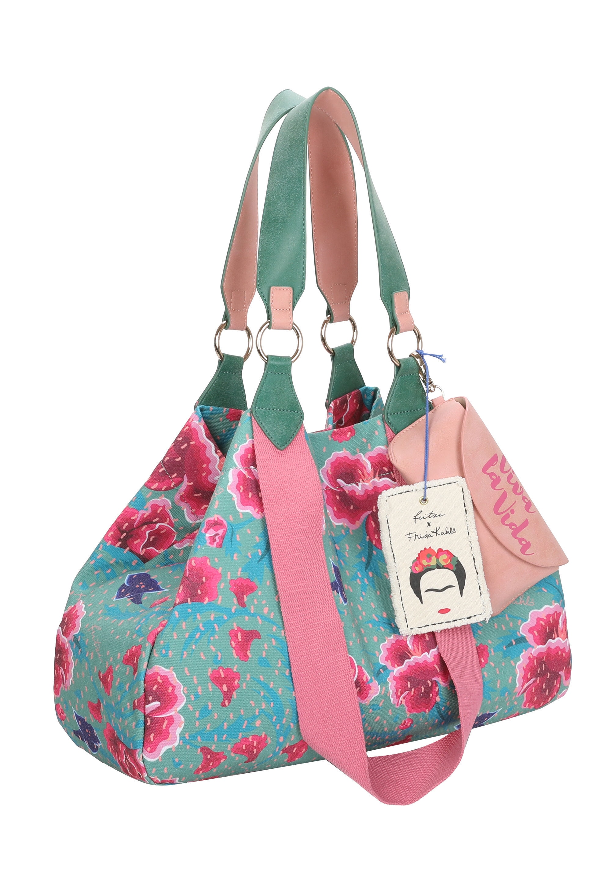Fritzi aus Preußen Shopper »Fritzi x Frida Kahlo« mit Blumenprint