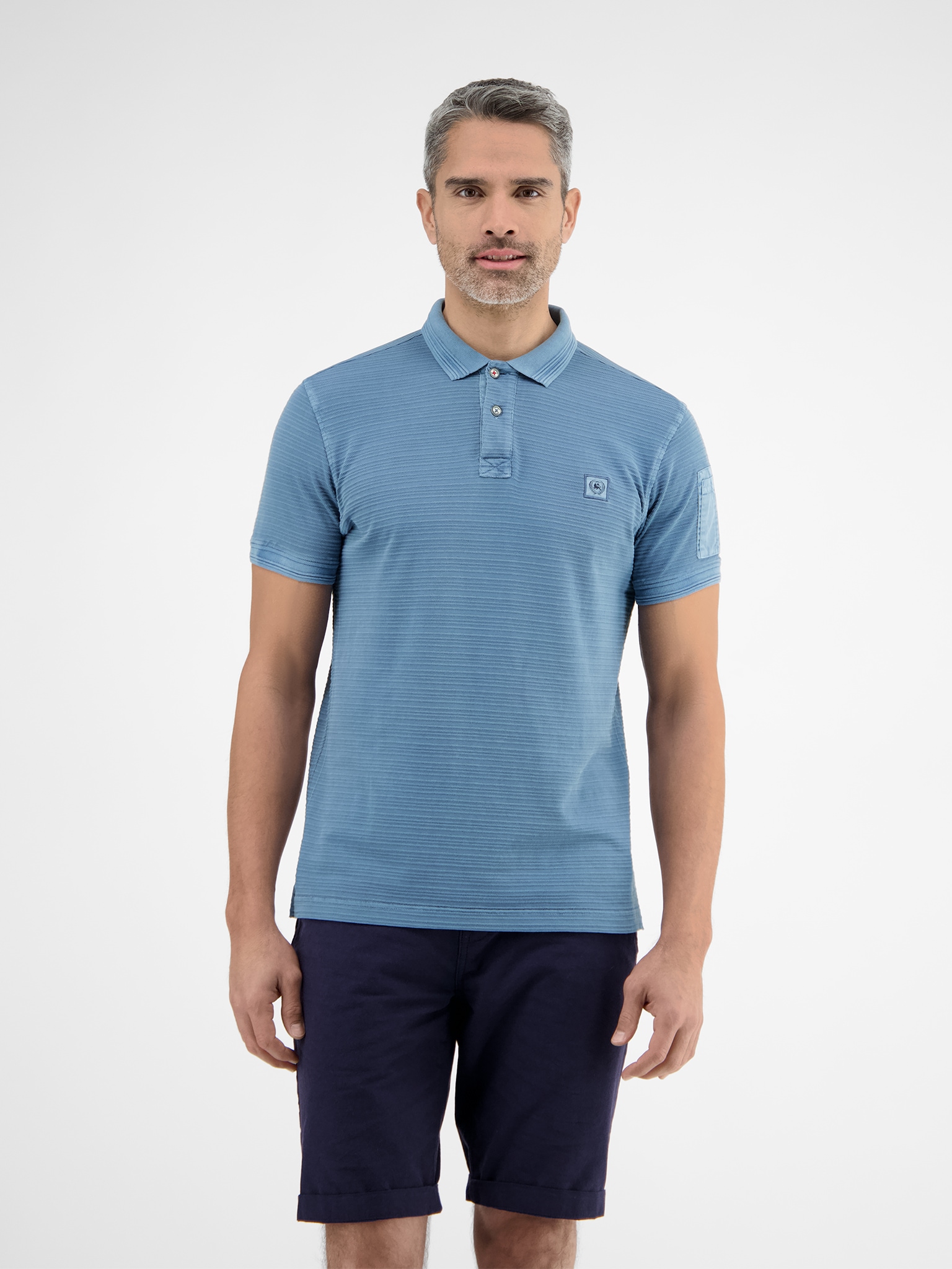 LERROS Poloshirt mit Streifen Muster günstig online kaufen