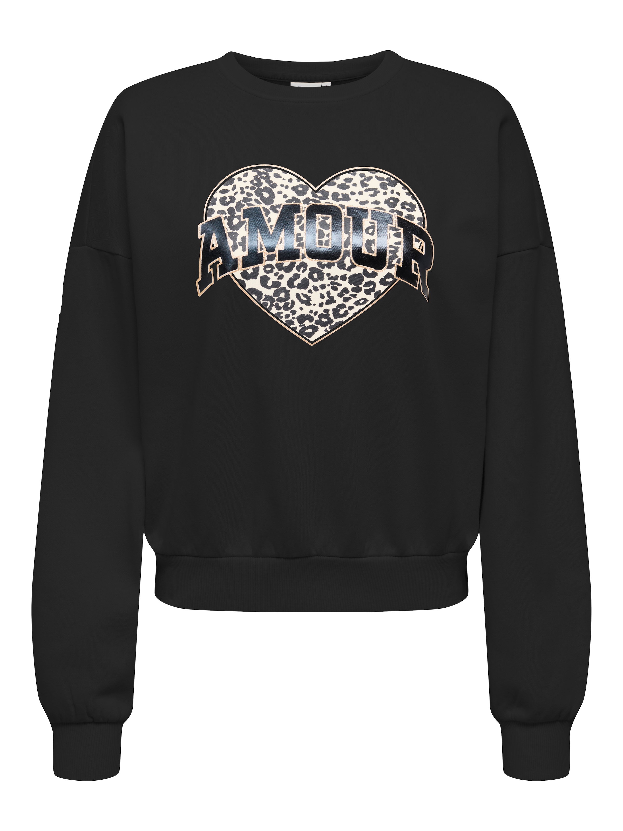 ONLY Sweatshirt "ONLLAUREN L/S LEO O-NECK CC SWT" günstig online kaufen