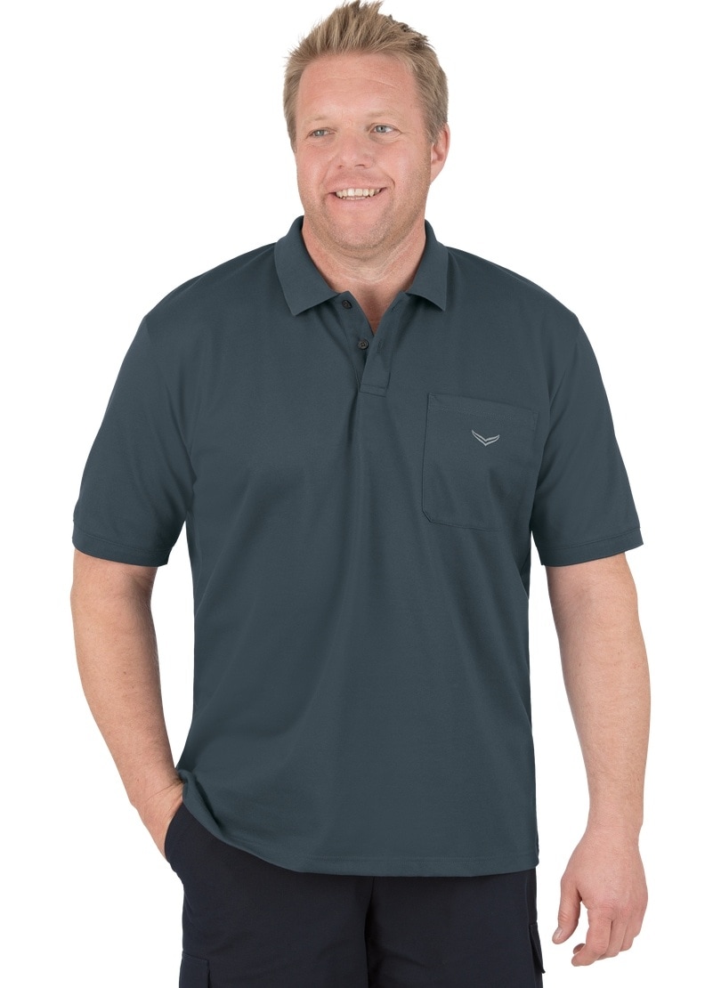 Trigema Poloshirt »TRIGEMA | mit Polohemd Brusttasche« kaufen ▷ BAUR