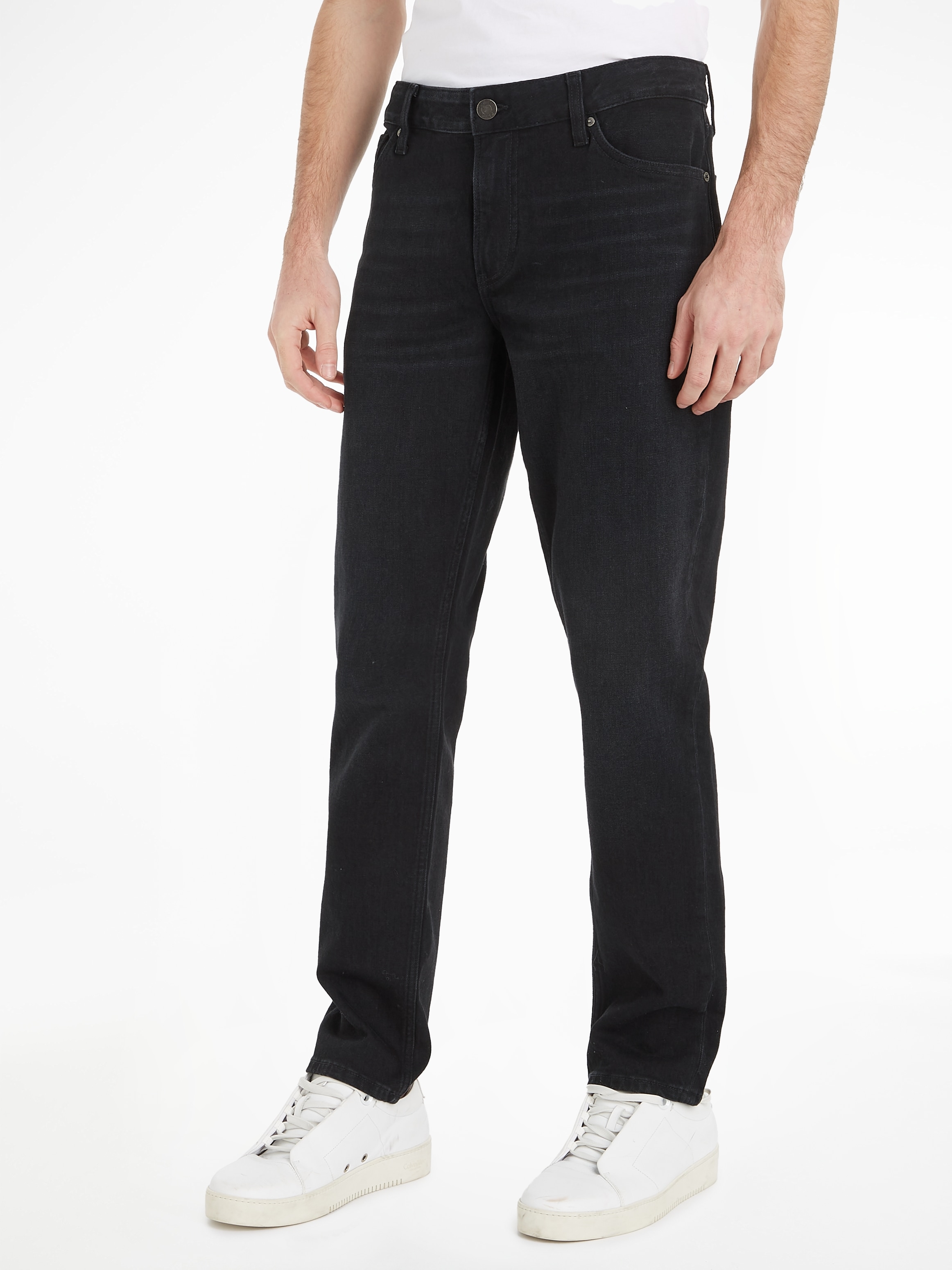 Slim-fit-Jeans »SLIM FIT RINSE BLACK«, im 5-Pocket-Style