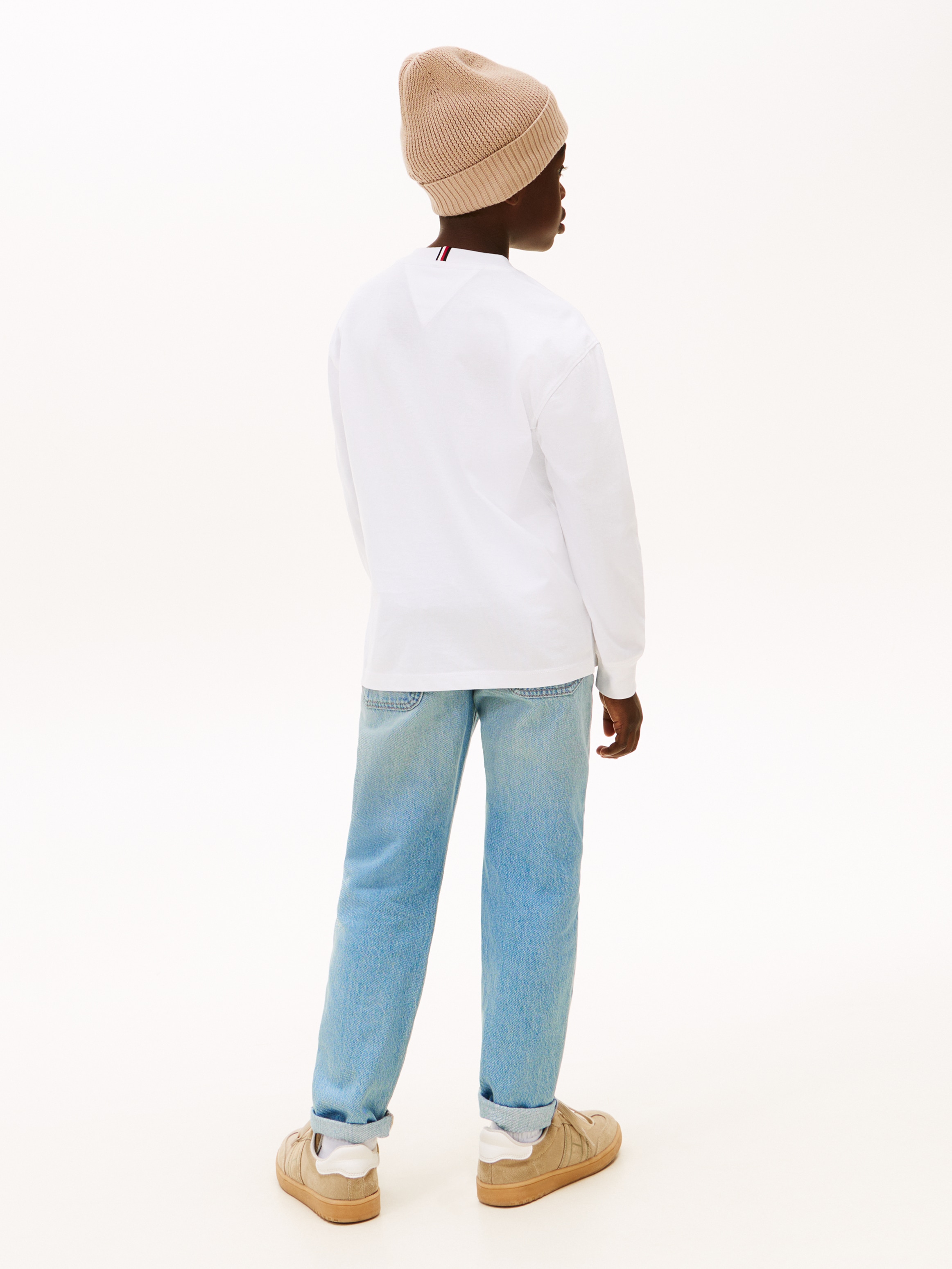 Tommy Hilfiger Langarmshirt Regular fit, für Kinder bis 16 Jahre