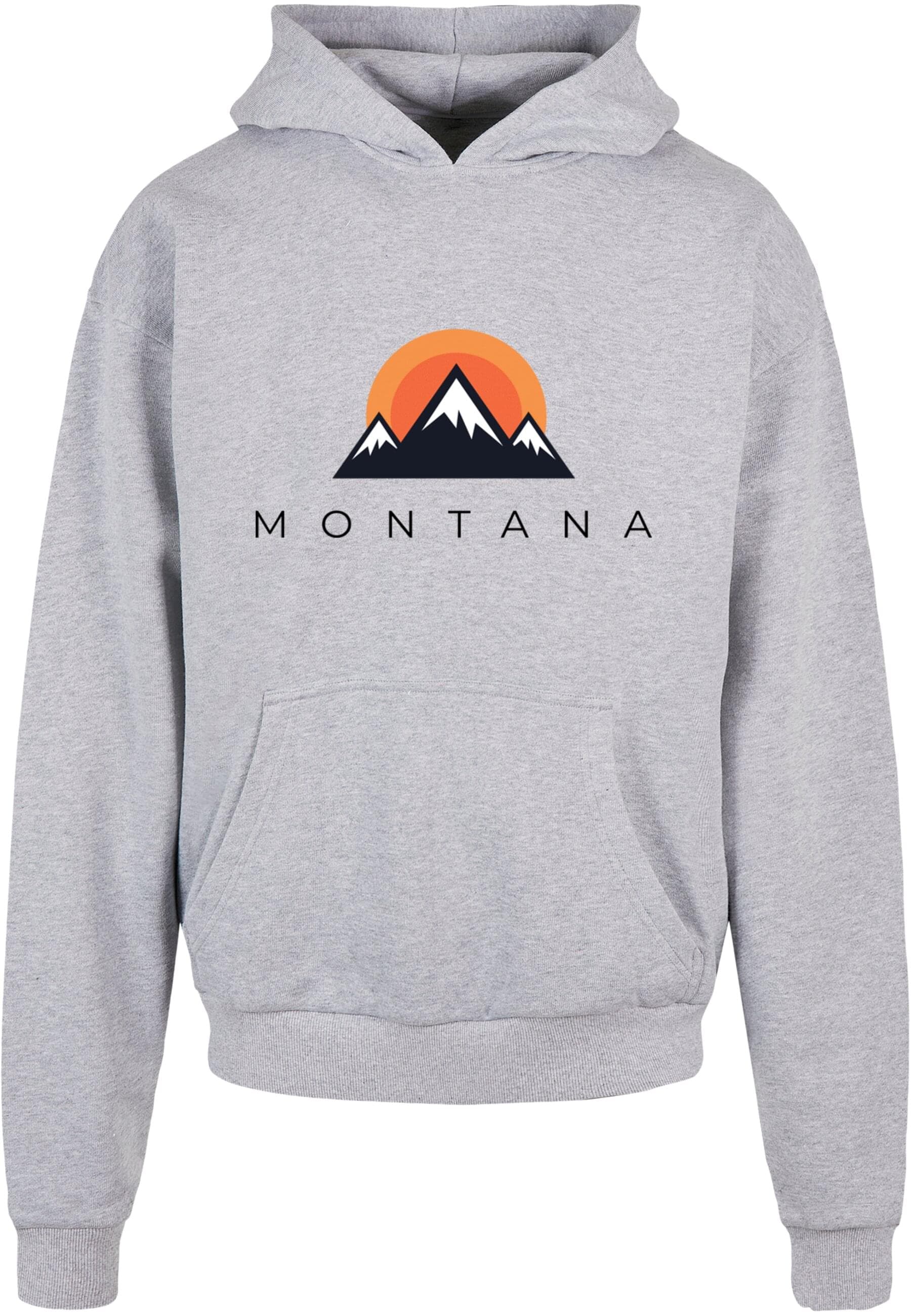 Kapuzensweatshirt »Merchcode Herren Montana Ultra Heavy Hoody«, (1 tlg.)