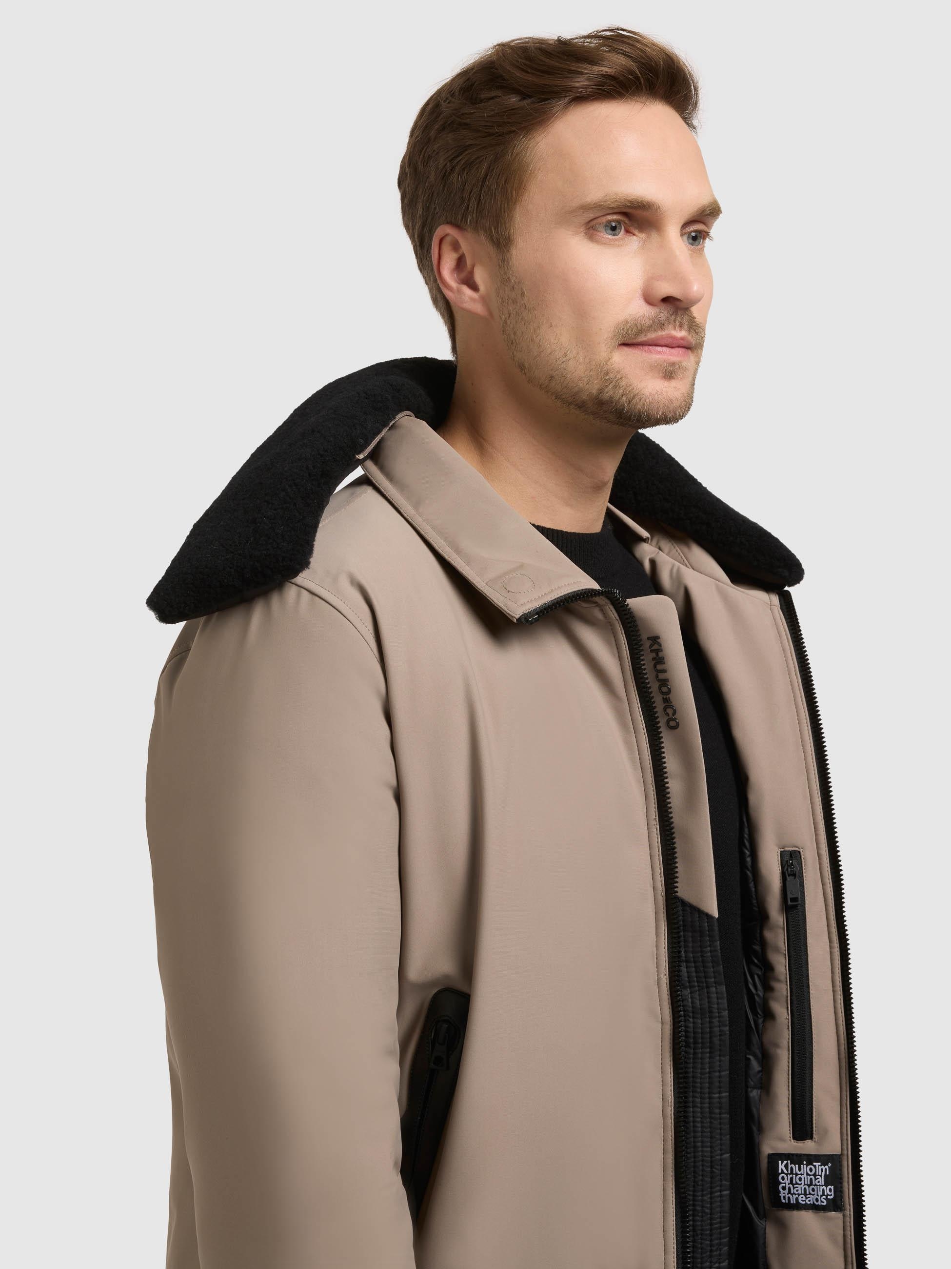 khujo Outdoorjacke »Ginster« ohne Kapuze