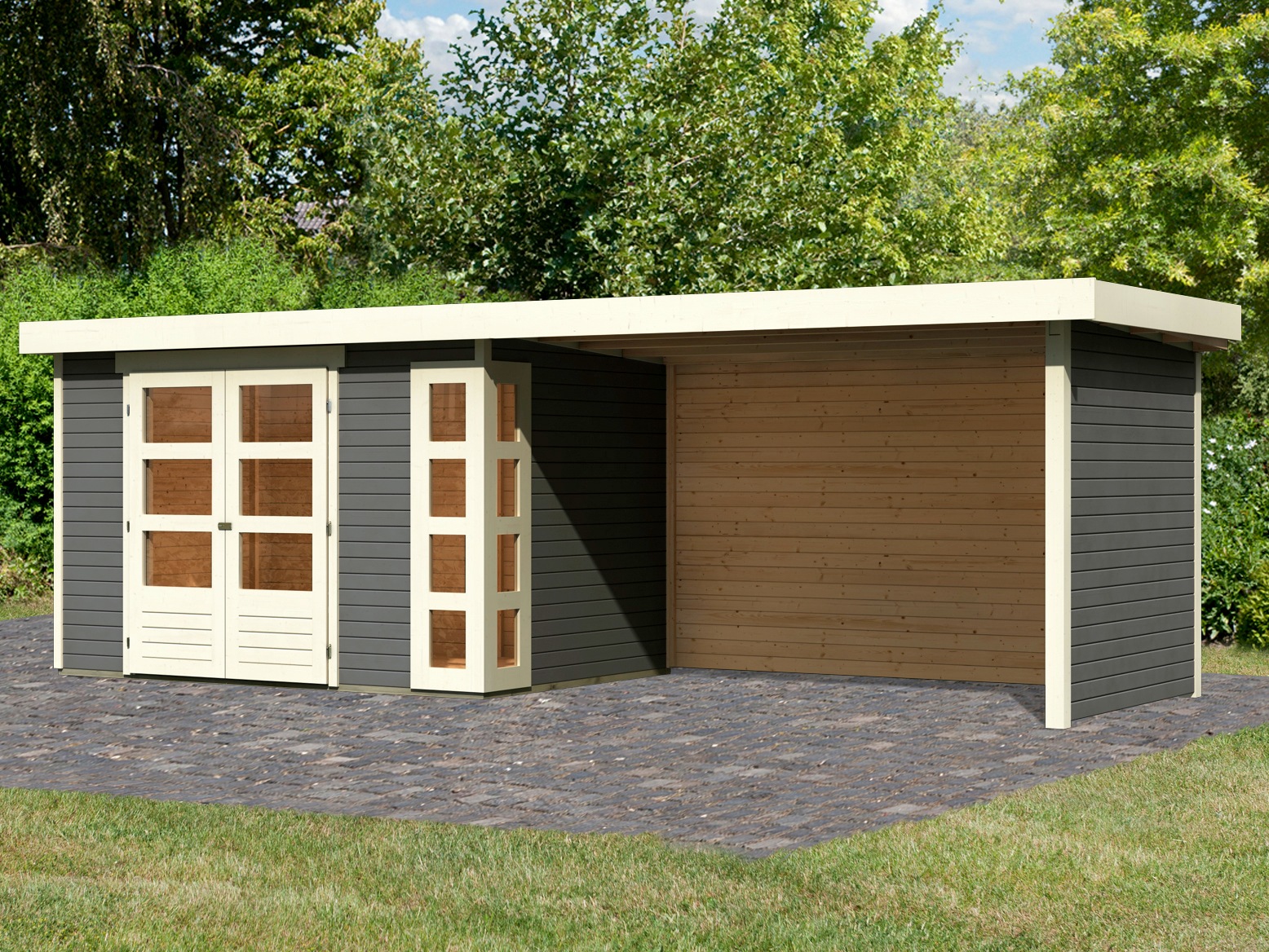 Karibu Gartenhaus "Nordsee 4" günstig online kaufen