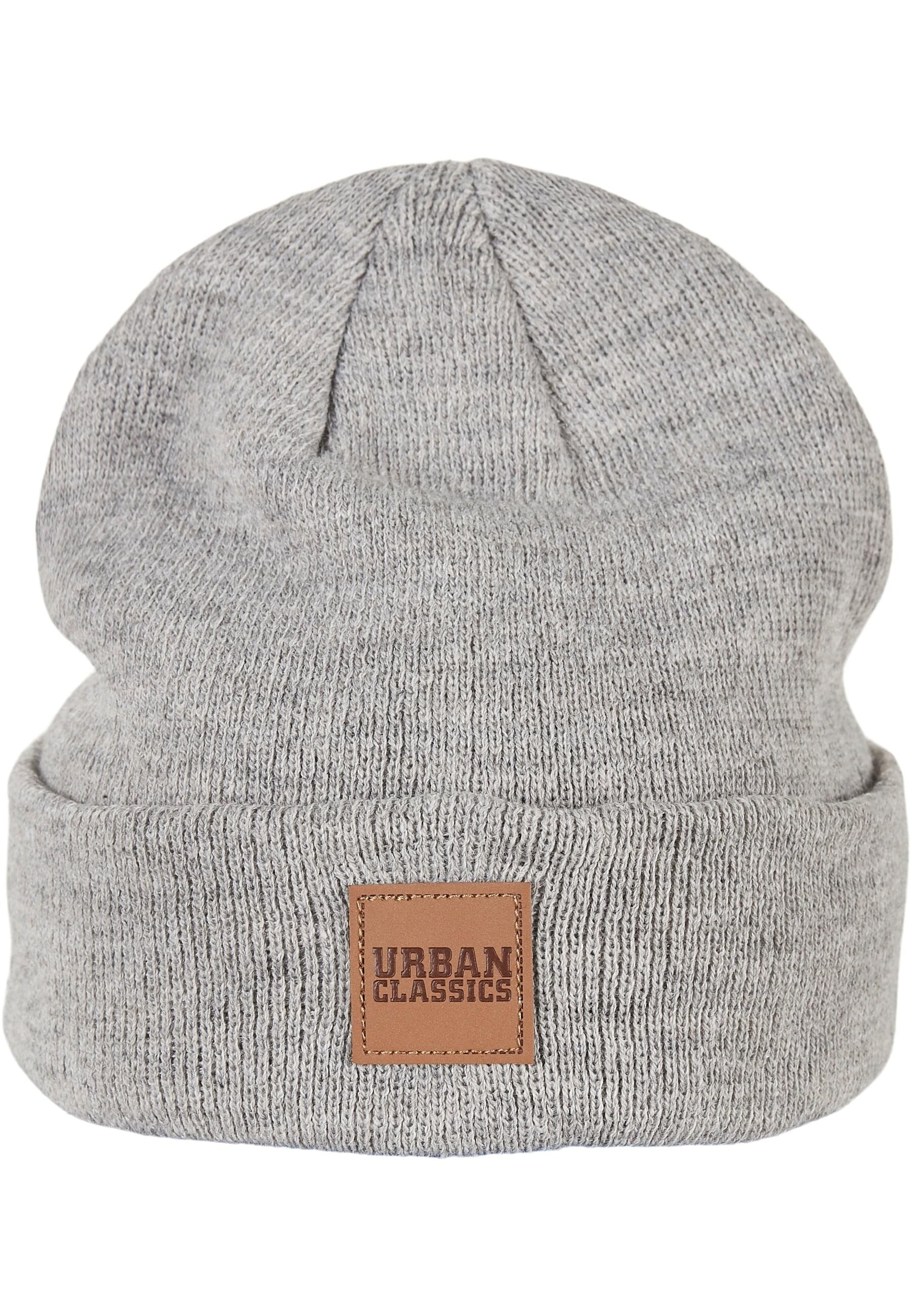 URBAN CLASSICS Beanie »Urban Classics Damen Logopatch Beanie Kids 2-Pack«, (1 St.)