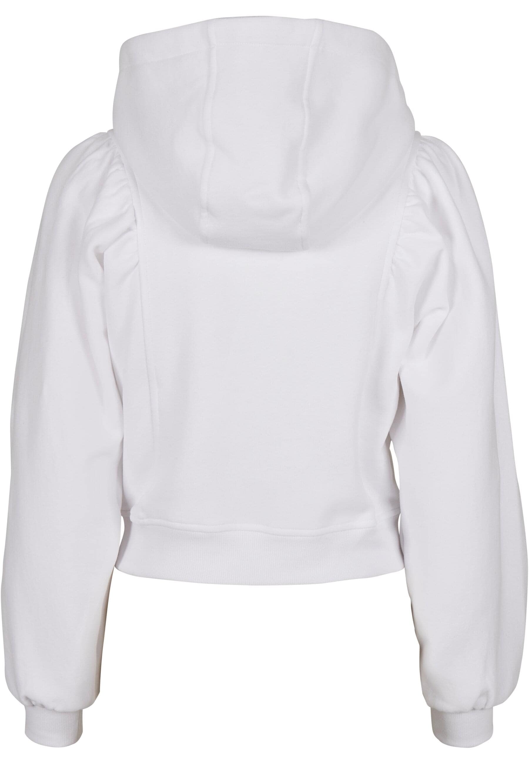 URBAN CLASSICS Kapuzenpullover "Urban Classics Damen Ladies Organic Gatheri günstig online kaufen