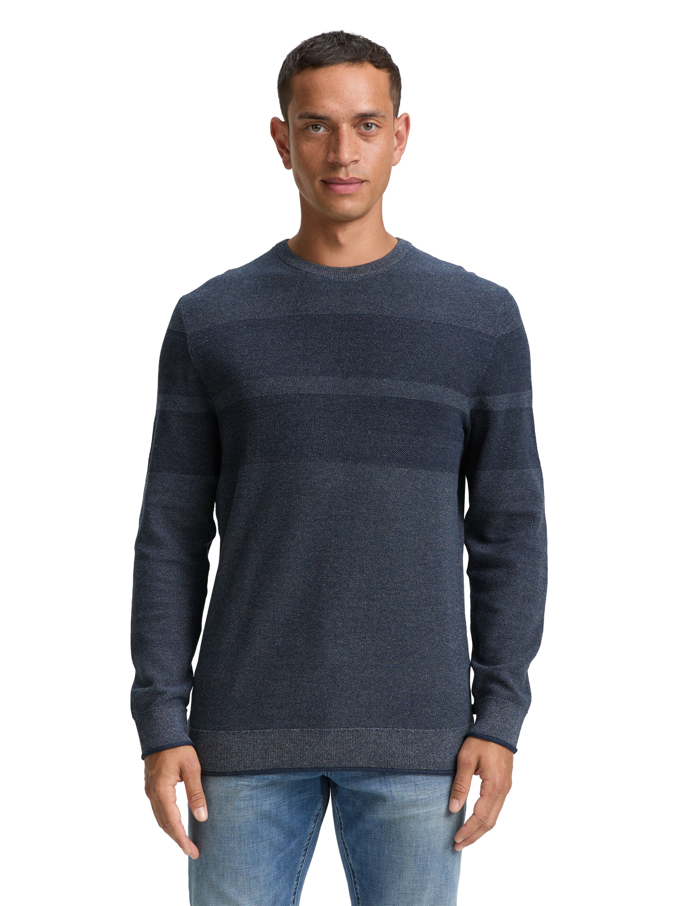TOM TAILOR Strickpullover im Streifen-Look günstig online kaufen
