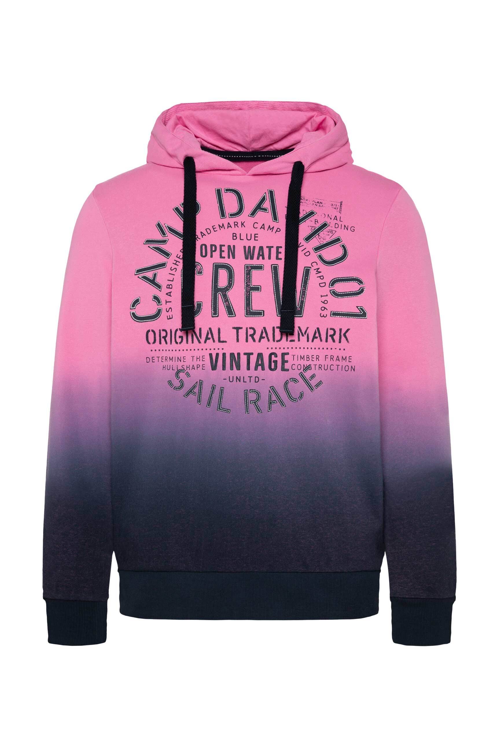 CAMP DAVID Kapuzensweatshirt, mit Farbverlauf