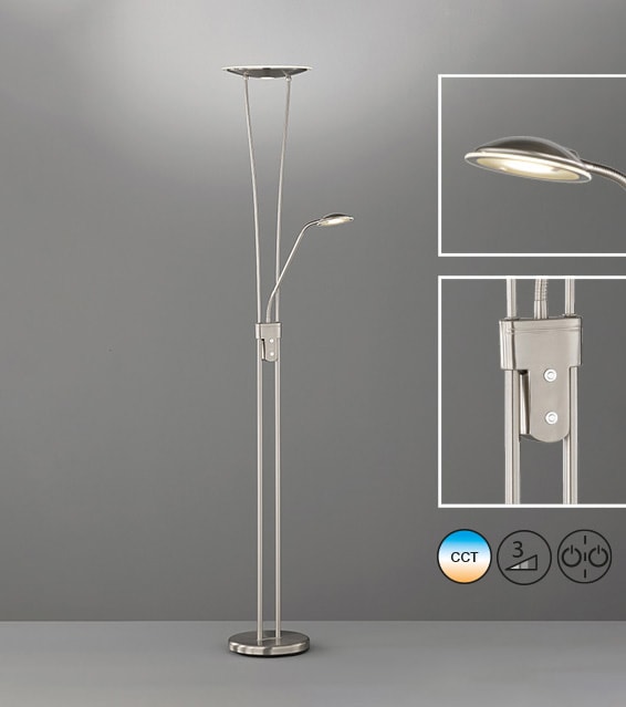 FHL easy! LED CCT Steuerung Stehlampe 2 »Vico«, Dimmbar, flammig-flammig, BAUR 