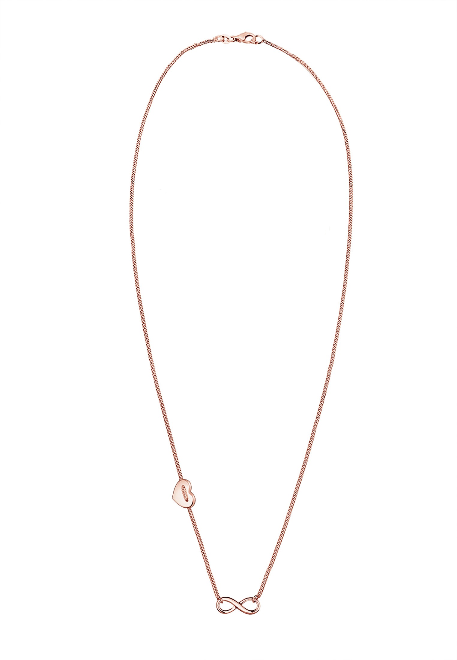 Elli Kette mit Anhänger »Infinity Herz 925 Sterling Silber«