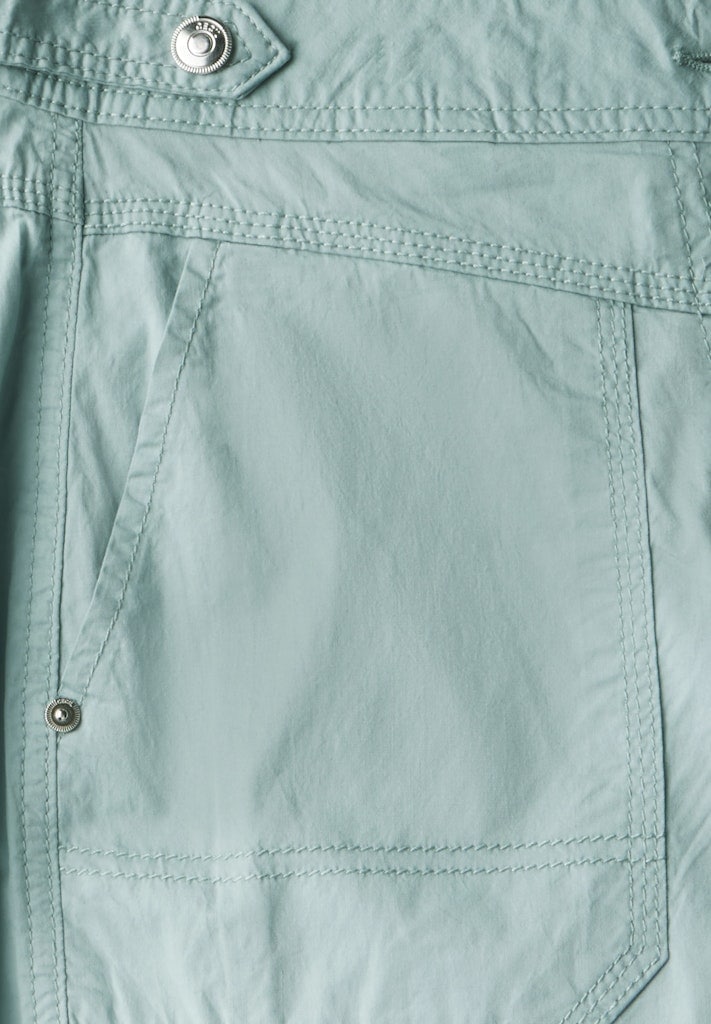 Cecil Caprihose »Style New York«, Sommerhose mit Knopfdetails am Bund