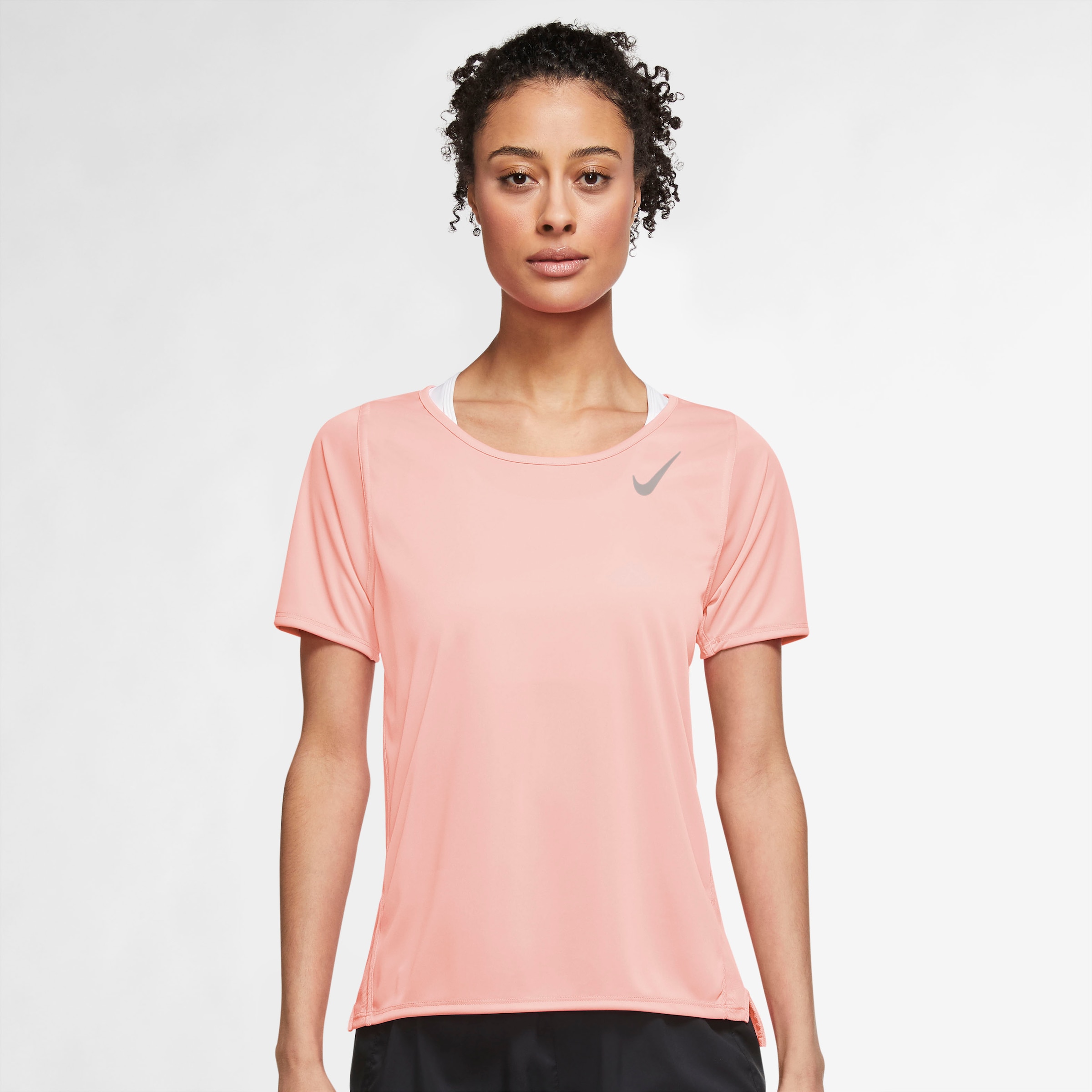 nike short sleeve running top