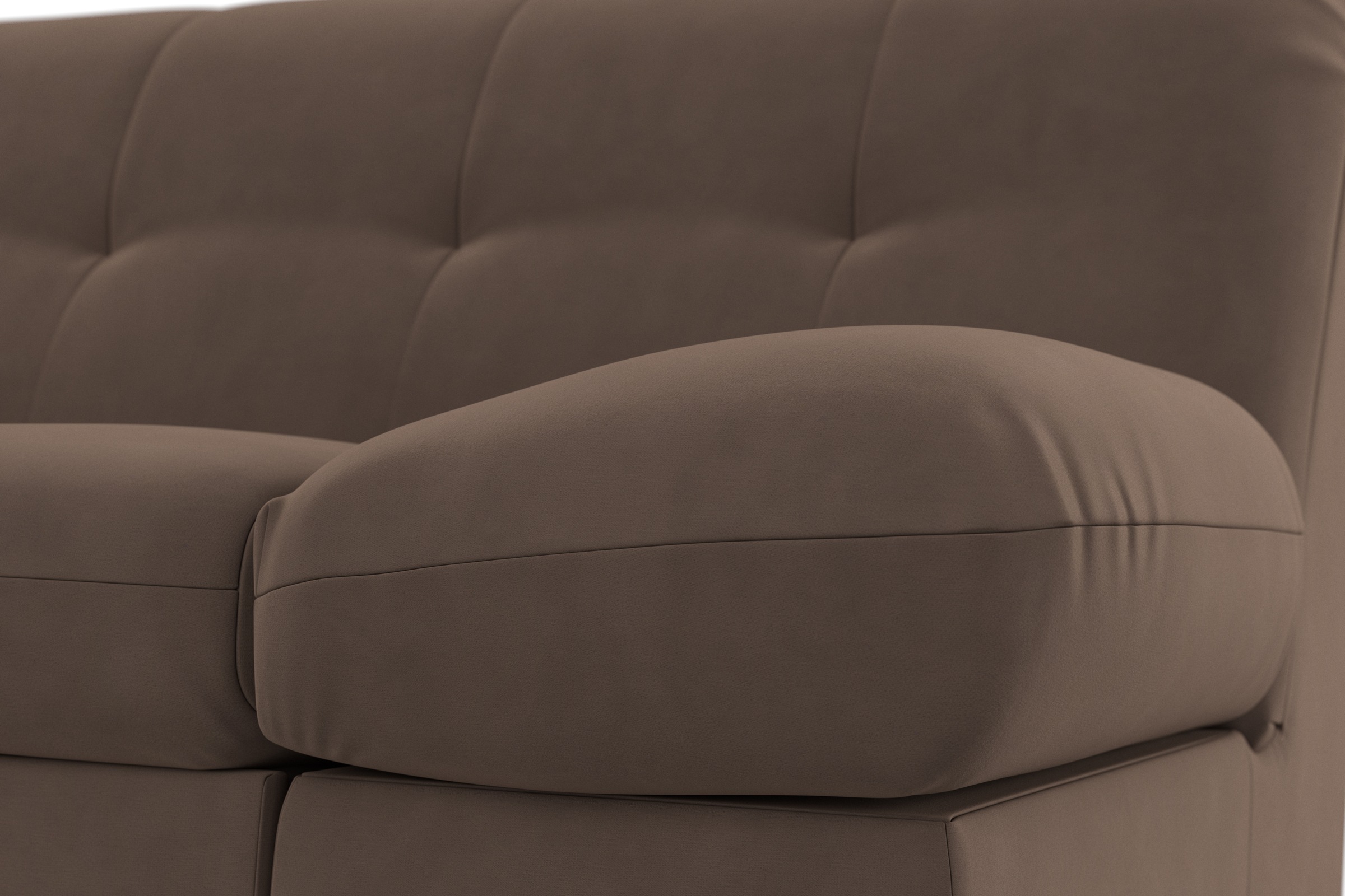 DOMO collection Ecksofa »Mona L-Form«, wahlweise mit Bett- und Armlehnfunktion