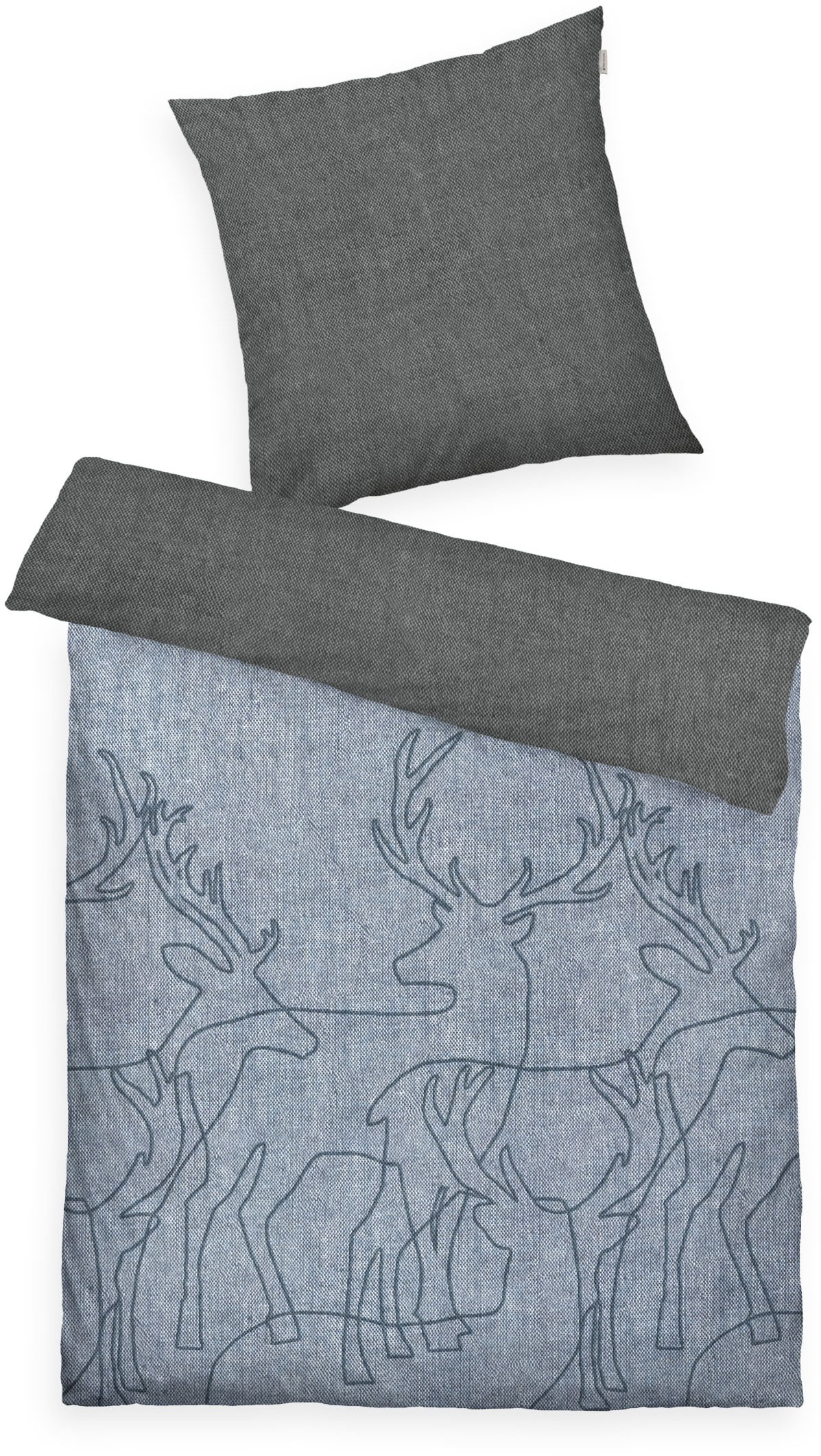 TOM TAILOR HOME Wendebettwäsche "Lennart in Gr. 135x200, 155x220 oder 200x2 günstig online kaufen