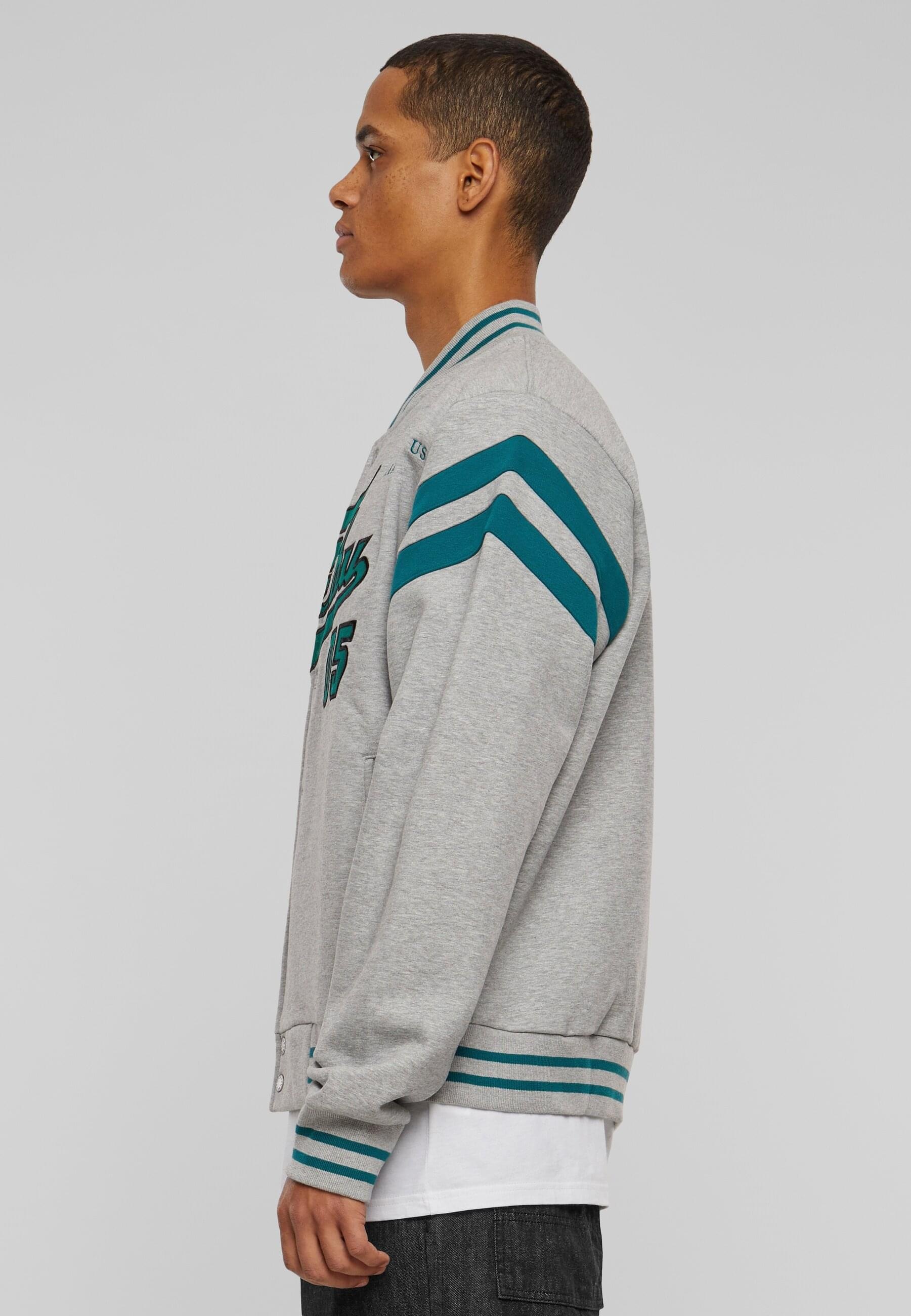 Fubu Collegejacke »Fubu Herren FM223-005-1 Varsity Sweat College Jacket«, (1 St.), ohne Kapuze