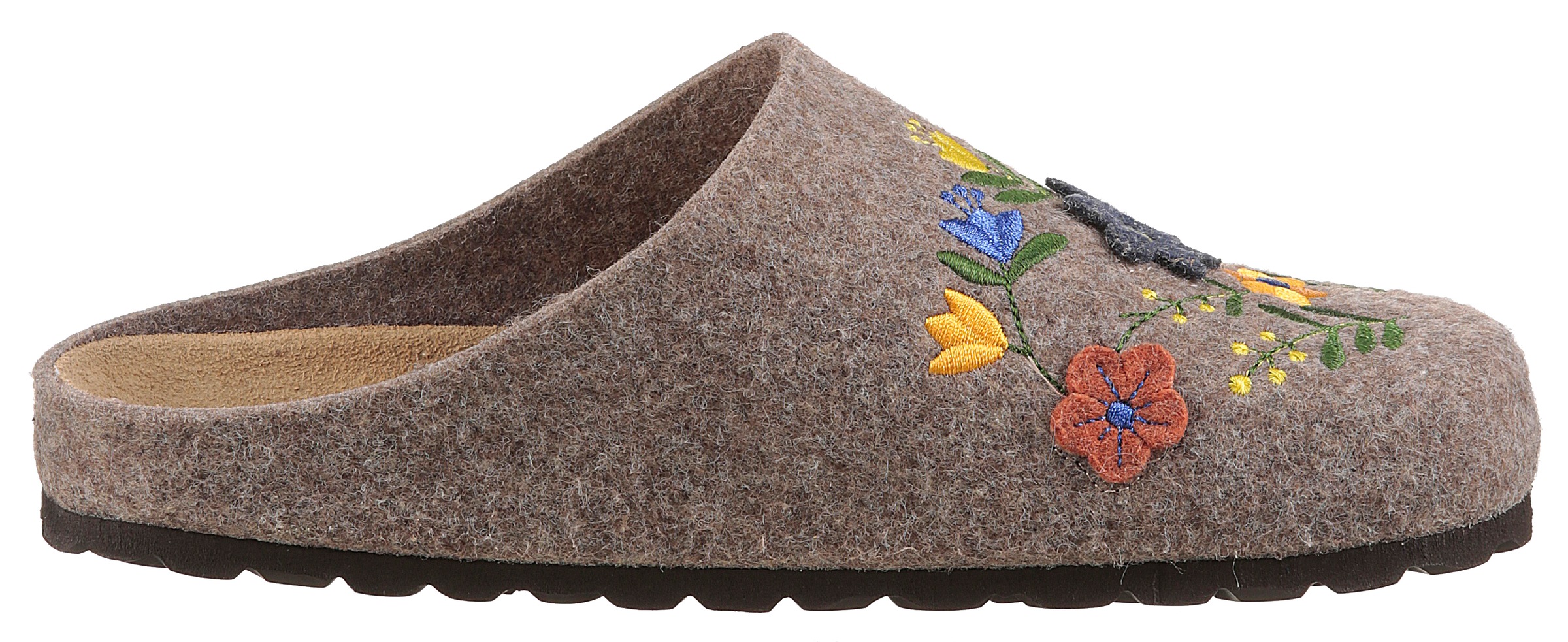 Aniston SHOES Clog, Clog, Hausschuh, Homeslipper - NEUE KOLLEKTION, in Weite G (= weit)