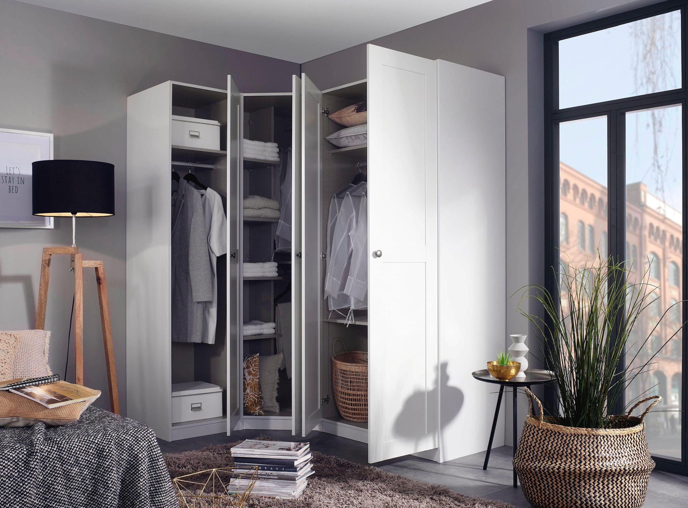 rauch Schrank-Set »Skagen«, (3 St.), Eckschrank, 1- und 2-trg. Schrank