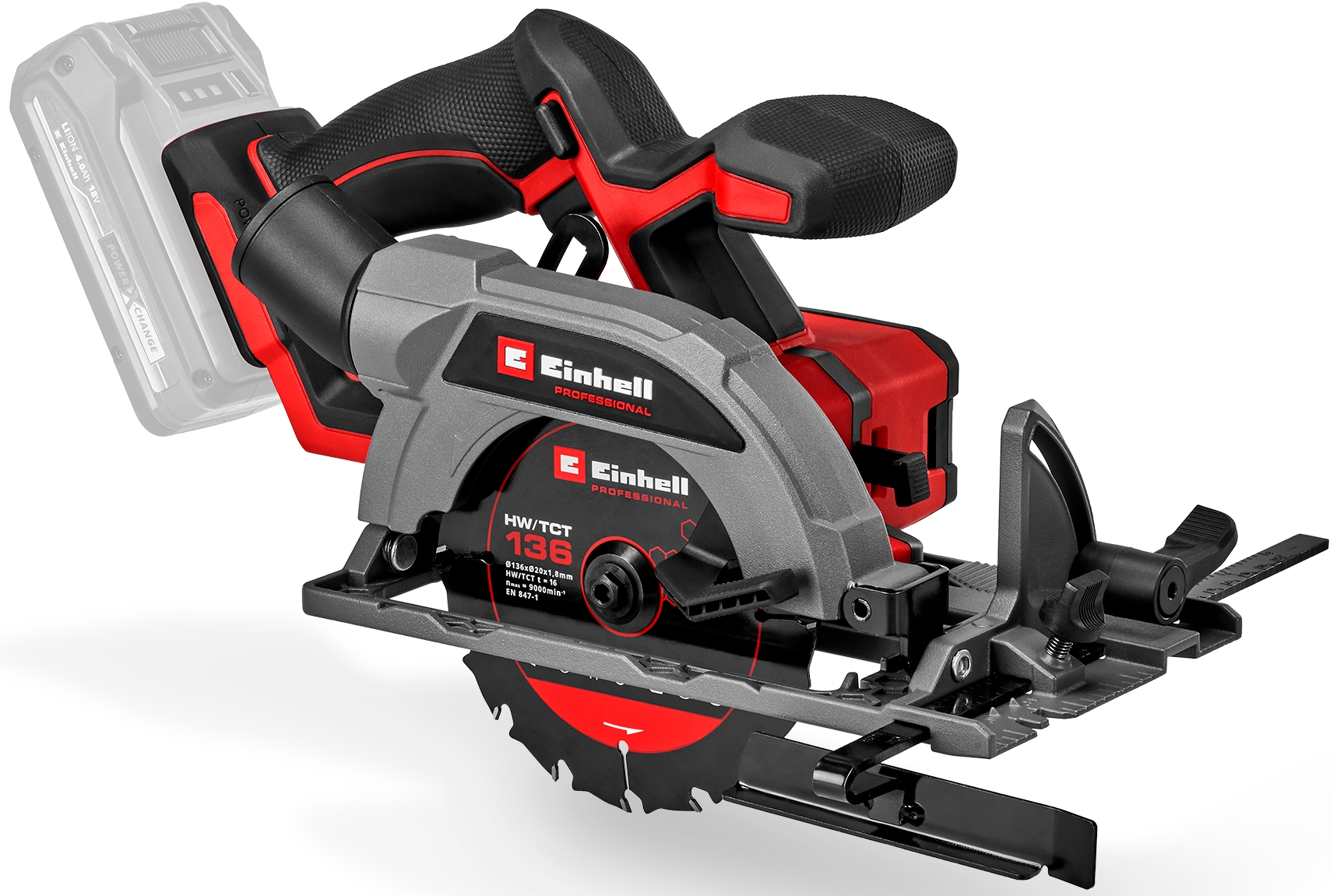 Einhell Akku-Handkreissäge "TP-CS 18/136-C Li BL - Solo, Professional Akku-Handkreissäge" ohne Akku und Ladegerät