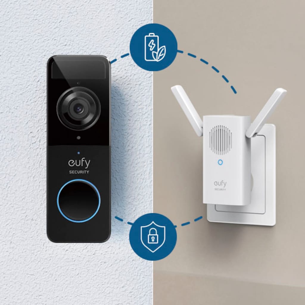 eufy Überwachungskamera »Video Doorbell 1080p«, Innenbereich