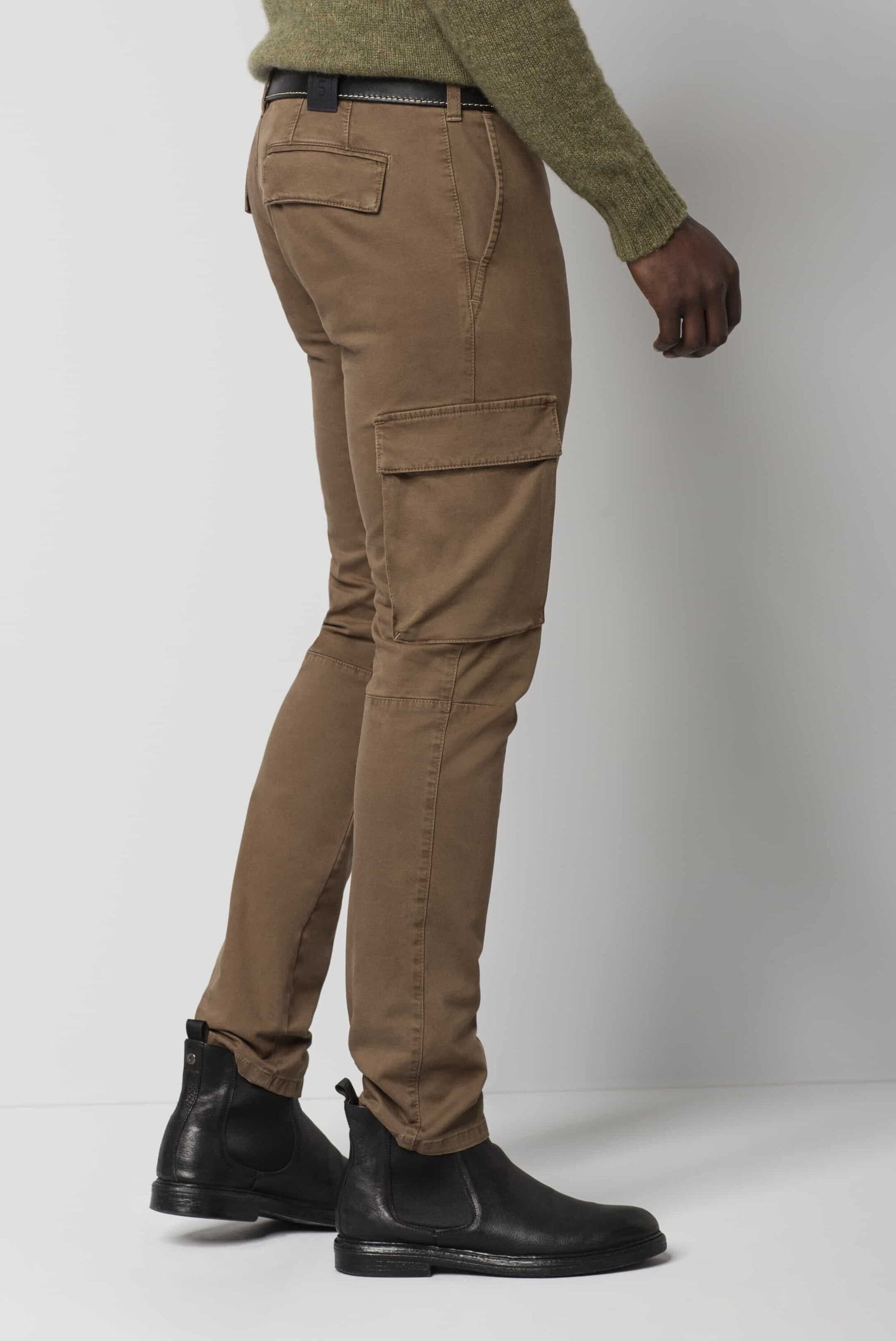MEYER Cargojeans »M5 Cargo«, im unifarbenen Design