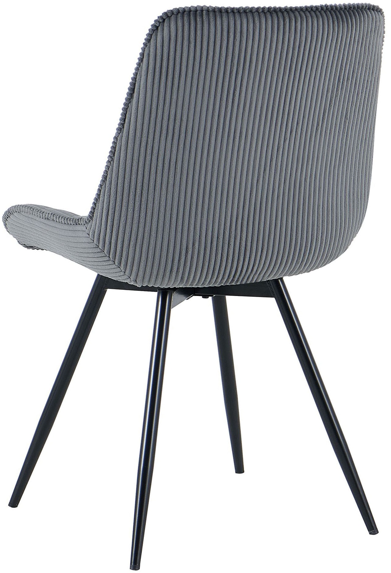 OTTO home Esszimmerstuhl »Catania« (Set) 2 Stk.bequemer Stuhl, 360 Grad drehbar in verschiedenen Stoffen und Farben.