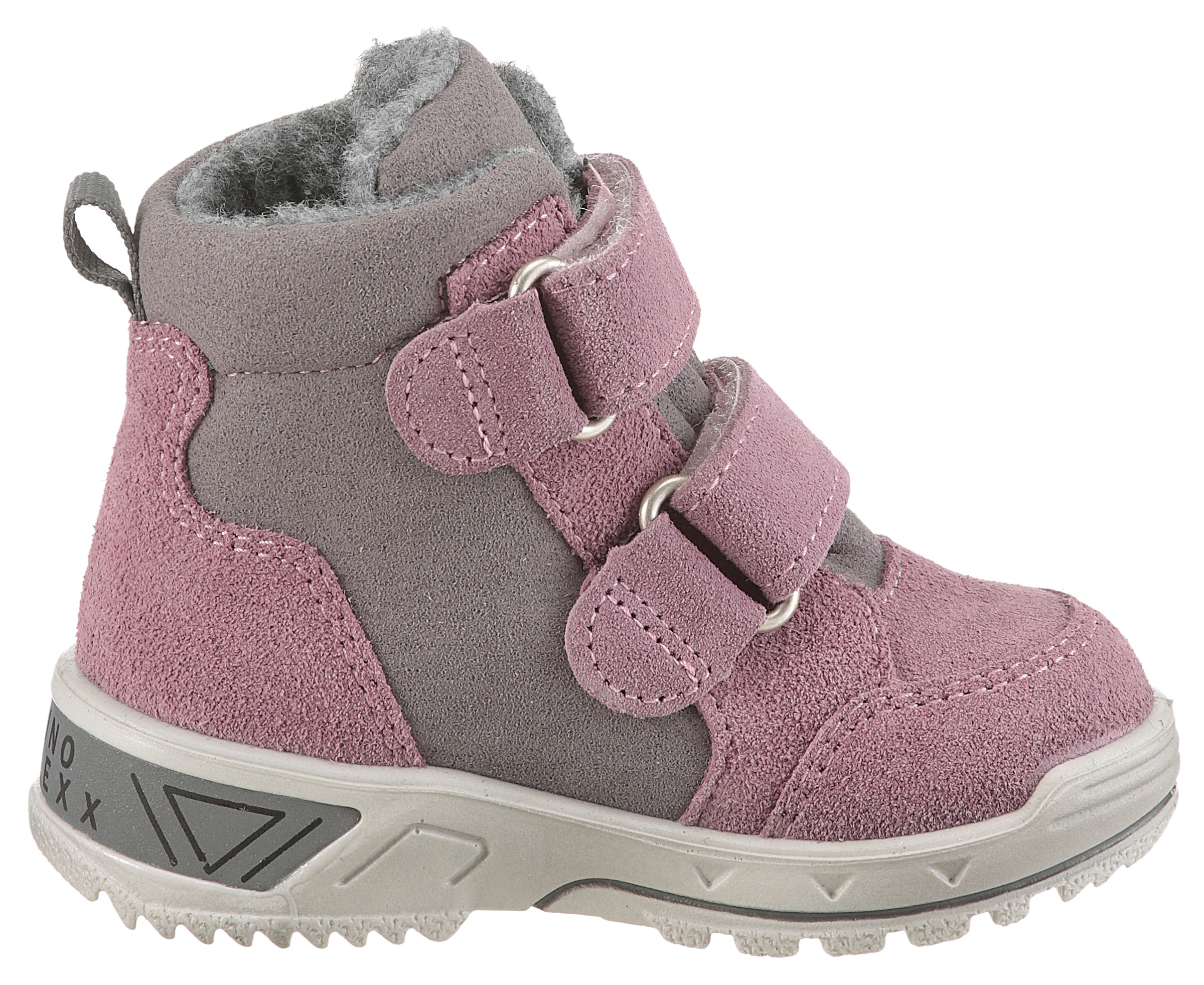 PEPINO by RICOSTA Lauflernschuh »Janne 50 WMS: weit«  Klettstiefel, Winterboots mit Sympatex, Größenschablone zum Download