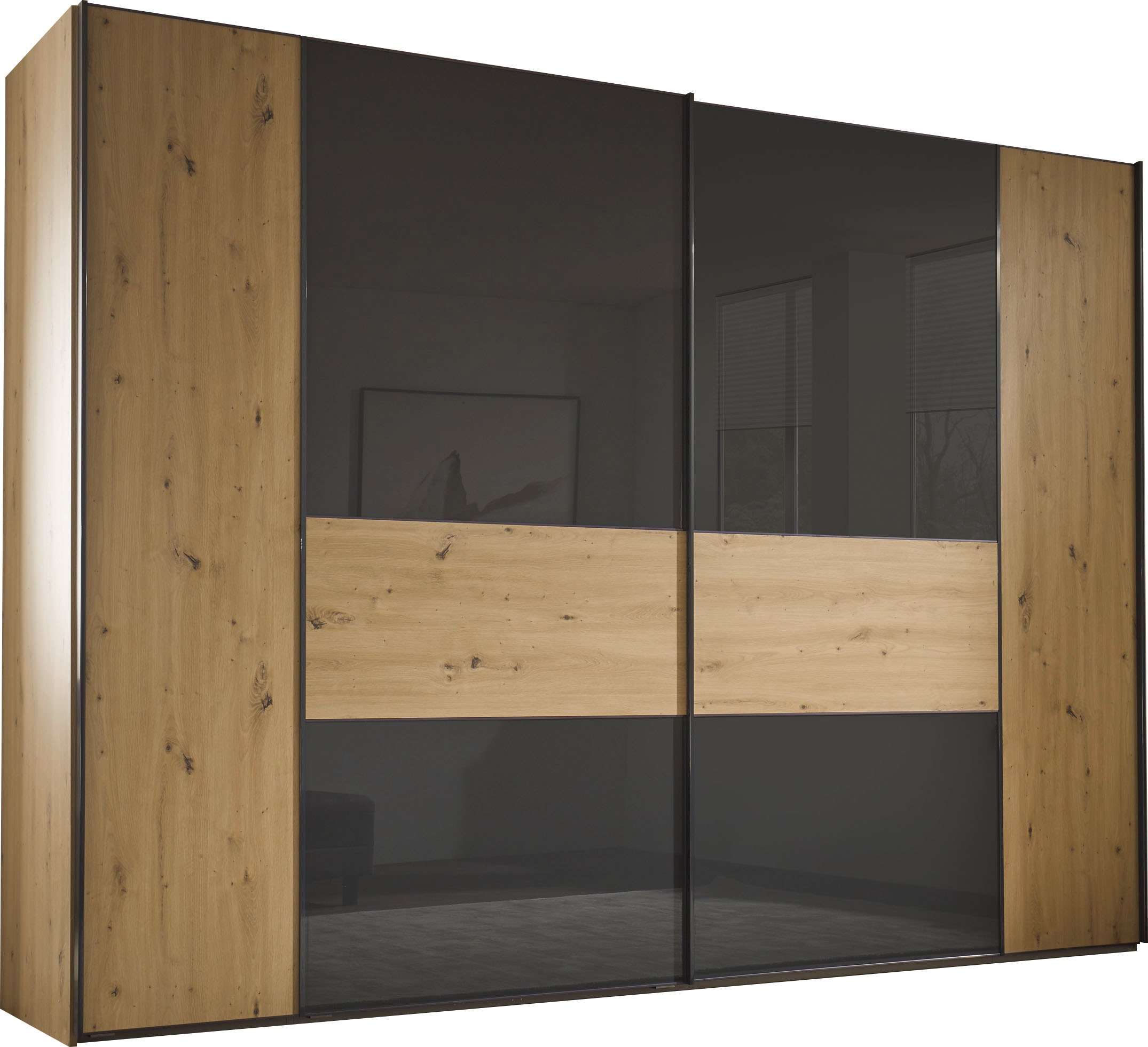 STAUD Schwebetürenschrank "Sonett 321G, Made in Germany", mit vier verschie günstig online kaufen