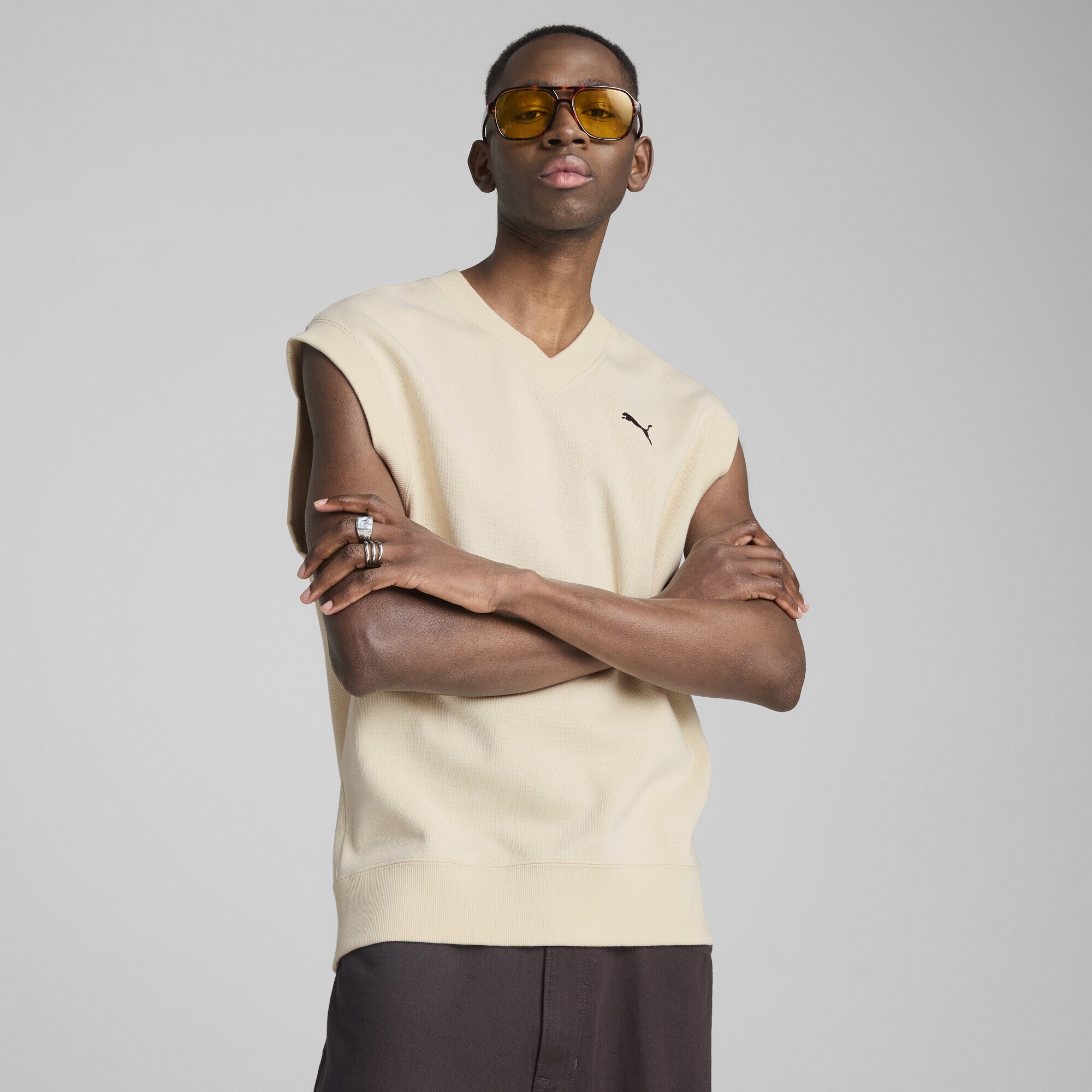 PUMA Sweatshirt »WARDROBE ESS Relaxed Weste Herren«