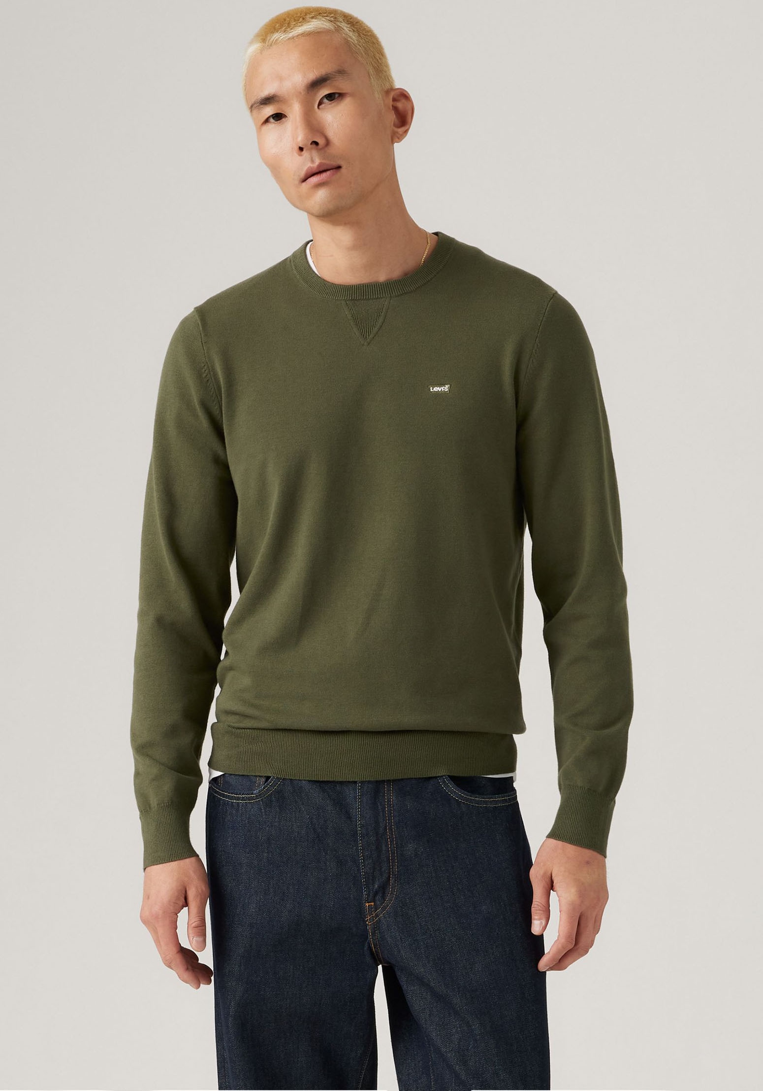 Levis Rundhalspullover "LIGHTWEIGHT HM SWEATER" günstig online kaufen