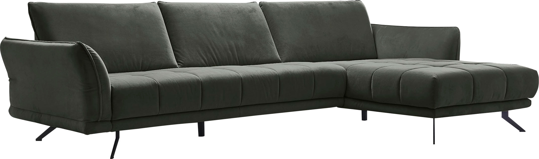 Die PlanBar Ecksofa »MP-IN20041 L-Form«, optional Sitztiefenverstellung und Kopfstützen