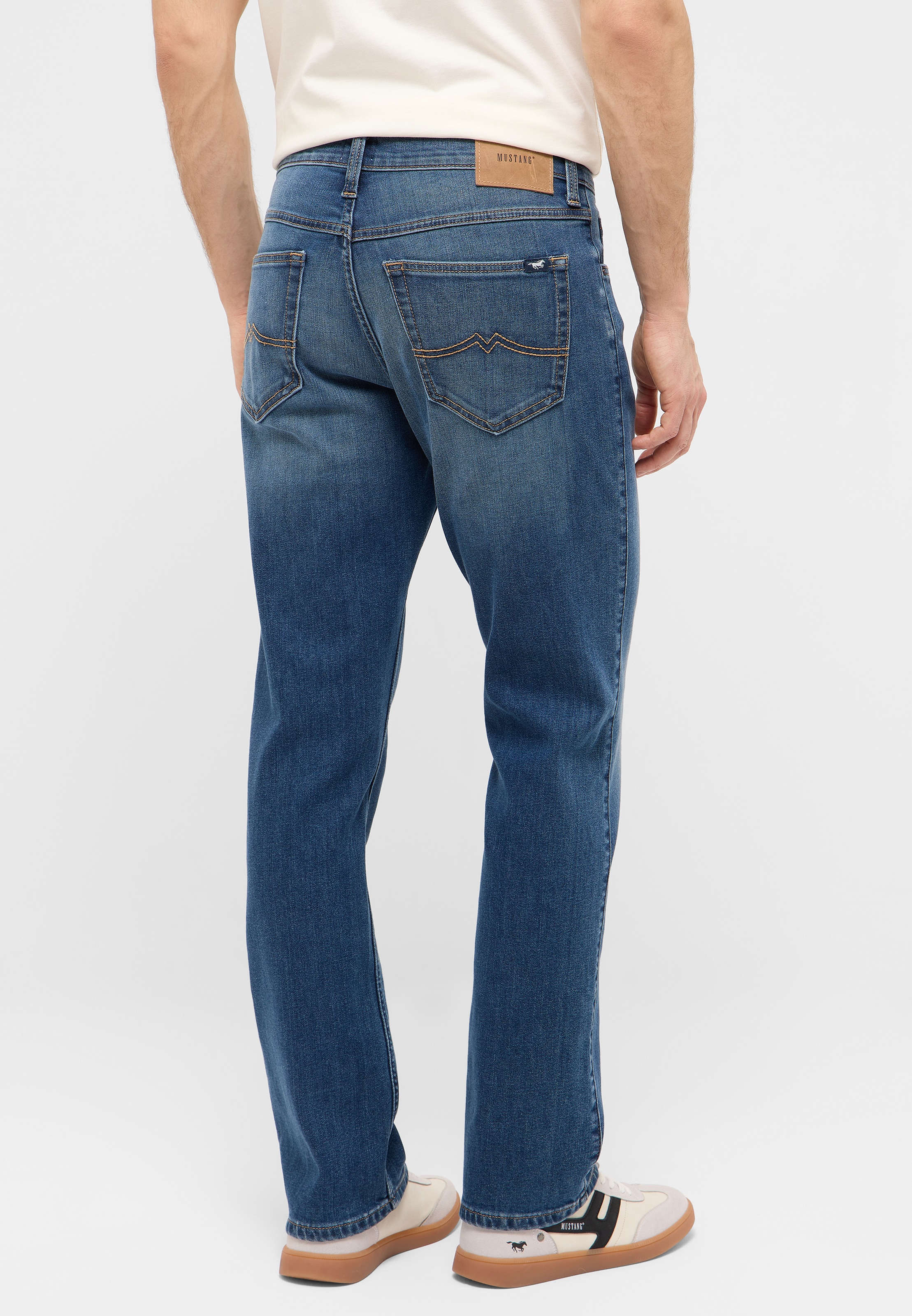 MUSTANG Thermojeans »Tramper Straight Thermo« von innen angeraut, Straight Fit