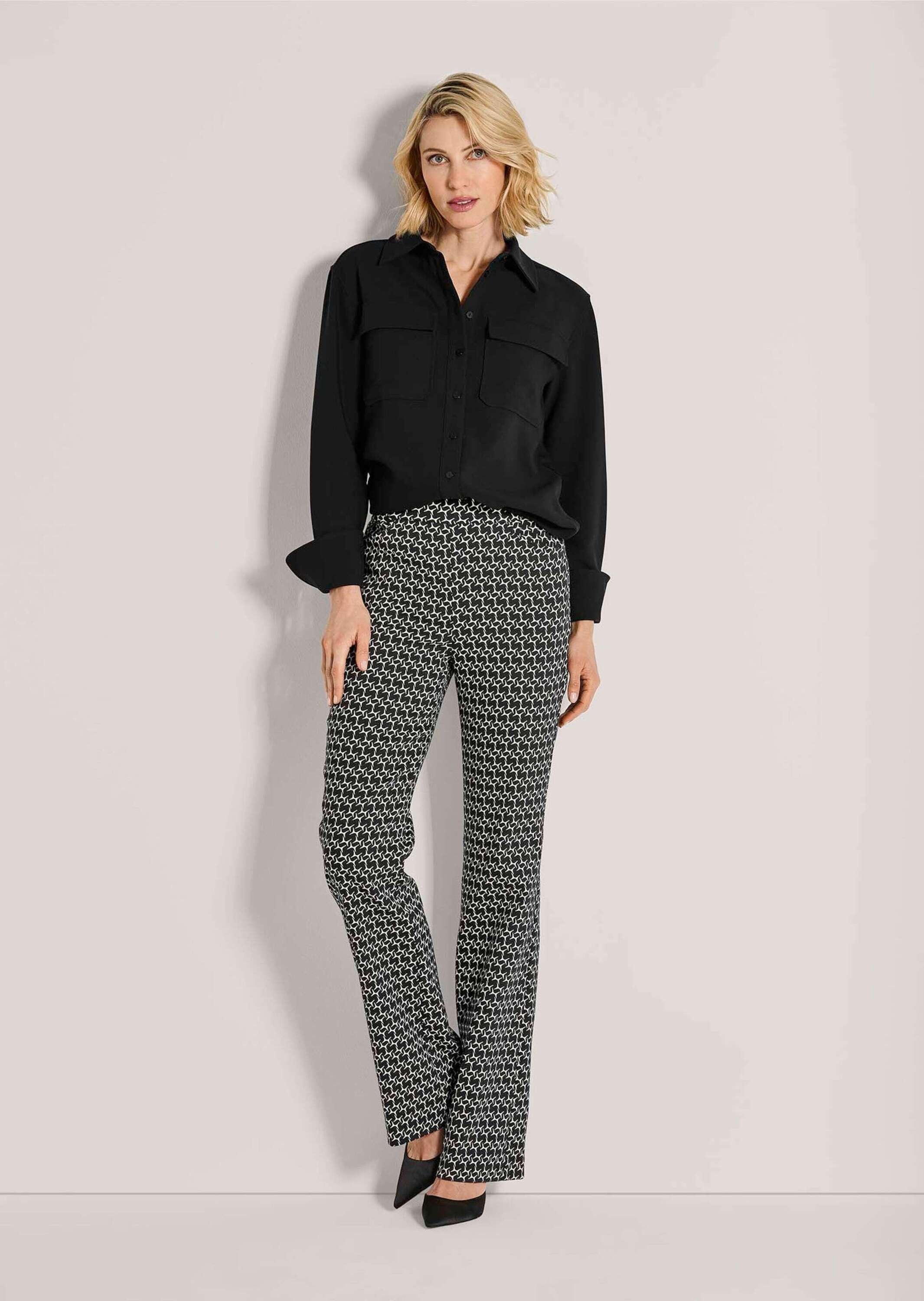 MADELEINE Schlupfhose "Hose Elastische Printhose mit grafischem Muster" günstig online kaufen