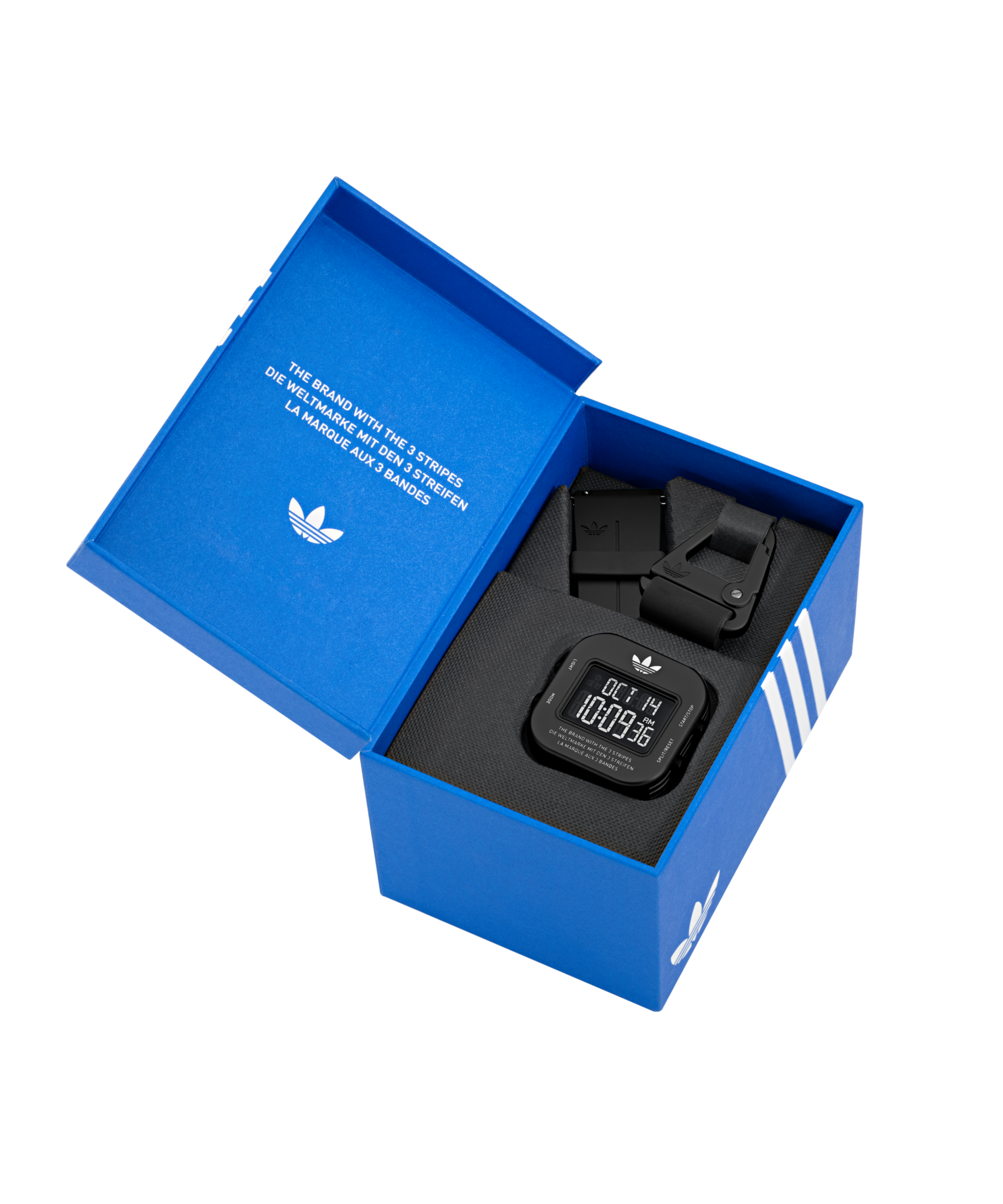 adidas Originals Digitaluhr »ADAPTIK ONE« Quarzuhr, Armbanduhr, Damenuhr, Herrenuhr, Silikonarmband