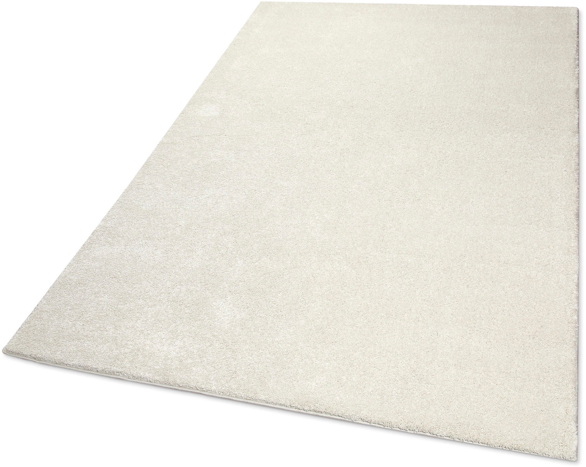 my home Teppich »Lisbea«, rechteckig, 17 mm Höhe, moderner dichter weicher Kurzflorteppich, Wohnzimmer, Schlafzimmer