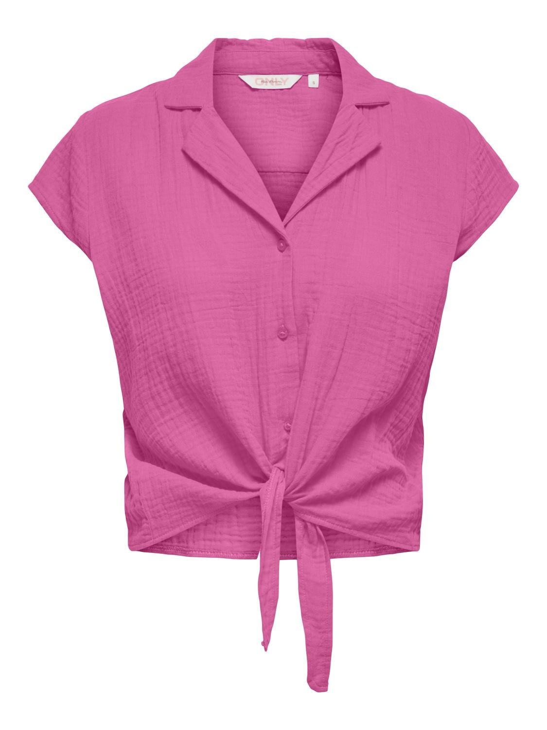 ONLY Kurzarmbluse "ONLTHYRA LIFE CAPSLEEVE SHIRT WVN" Baumwolle, regular fi günstig online kaufen