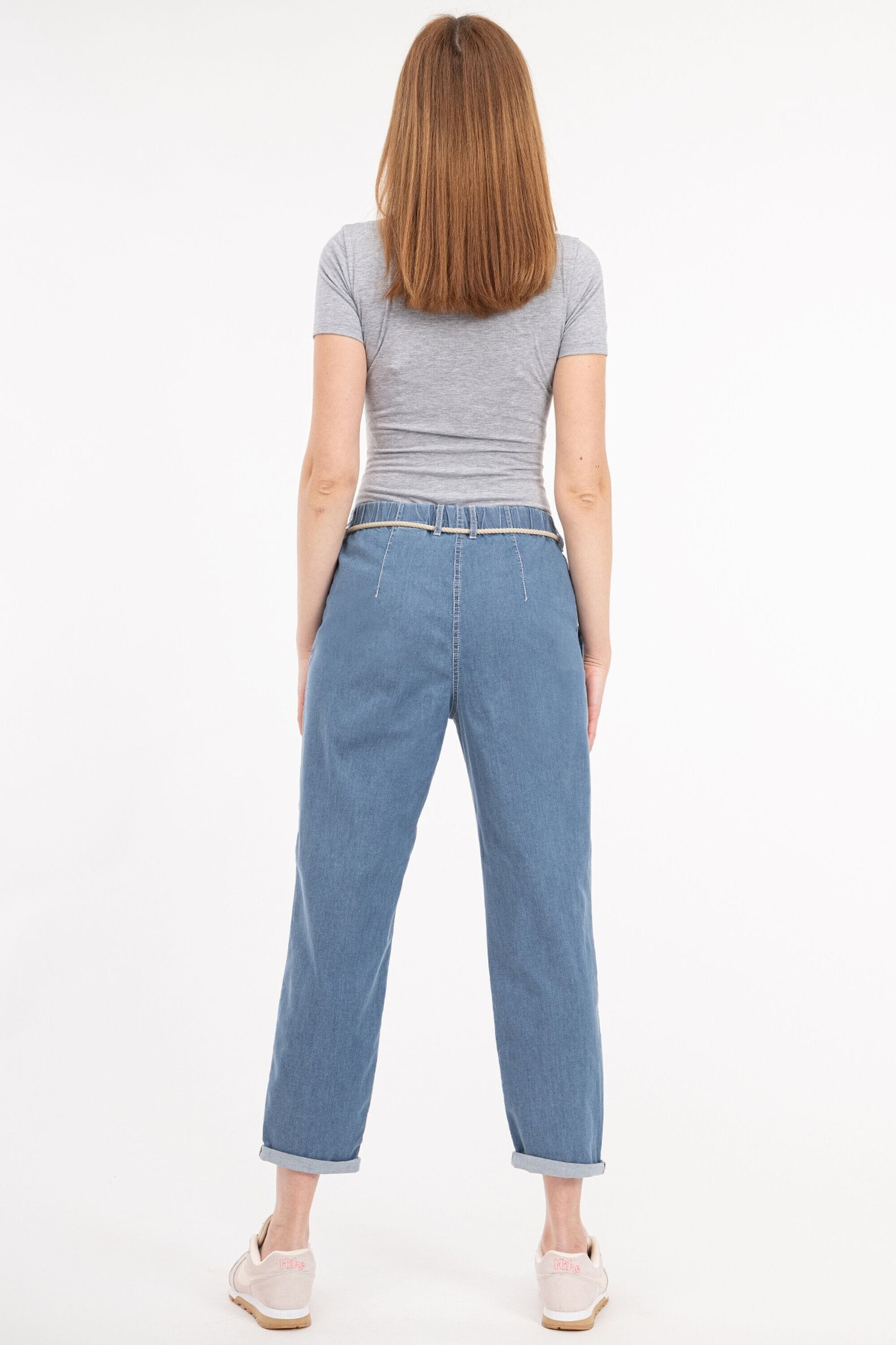 Recover Pants 5-Pocket-Jeans »BELINA«, Gürtel