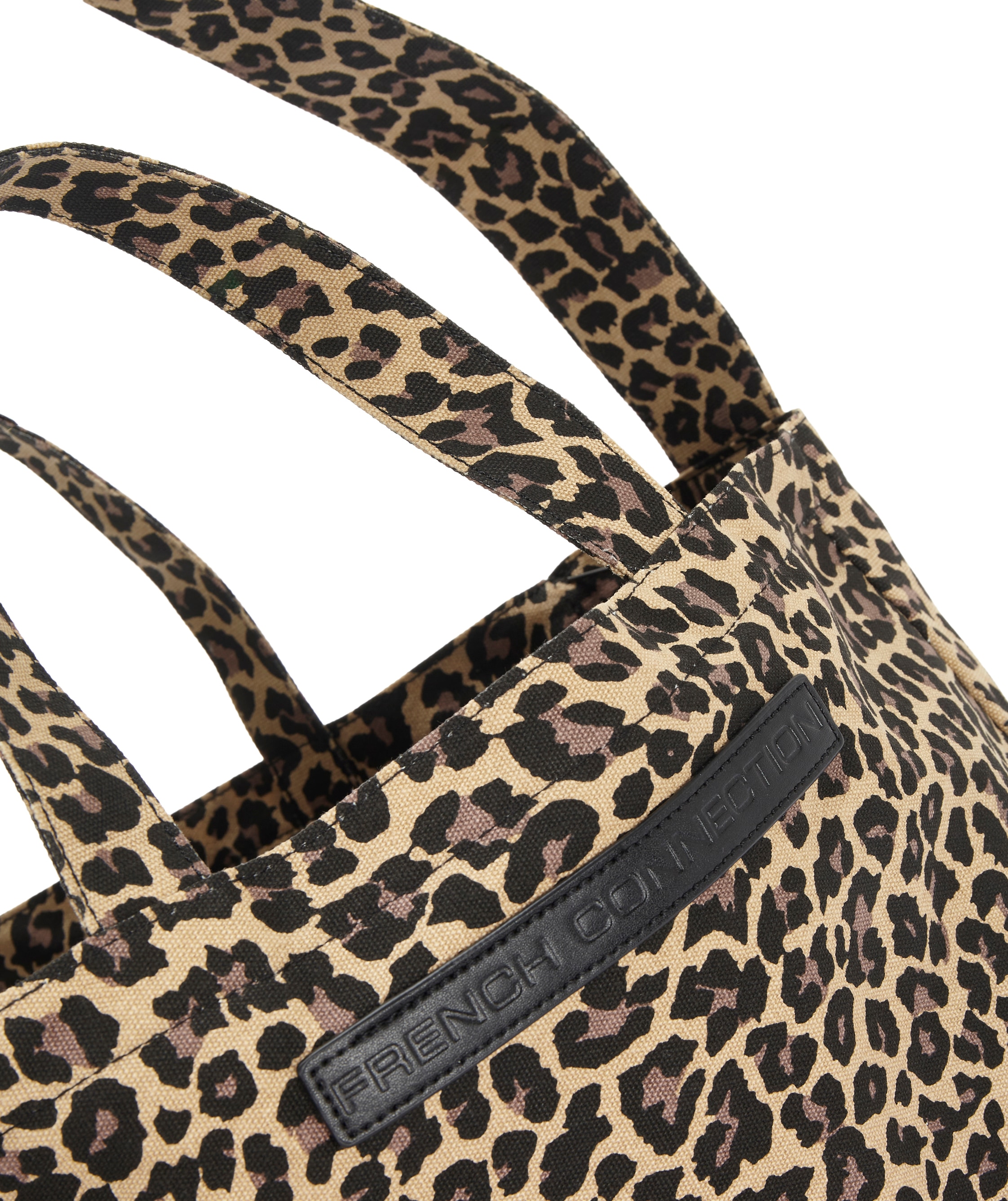 French Connection Shopper »Strandtasche«, Schultertasche, Handtasche, Tragetasche VEGAN