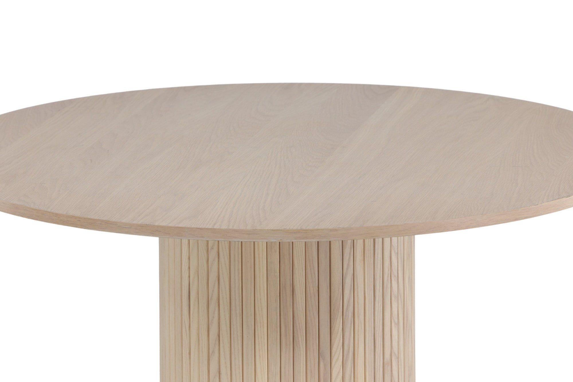 Venture Home Esstisch »Bianca, runder Esstisch, Ø 110 cm« Esszimmertisch, MDF, Holzfurnier-Optik, rund, modern, urban