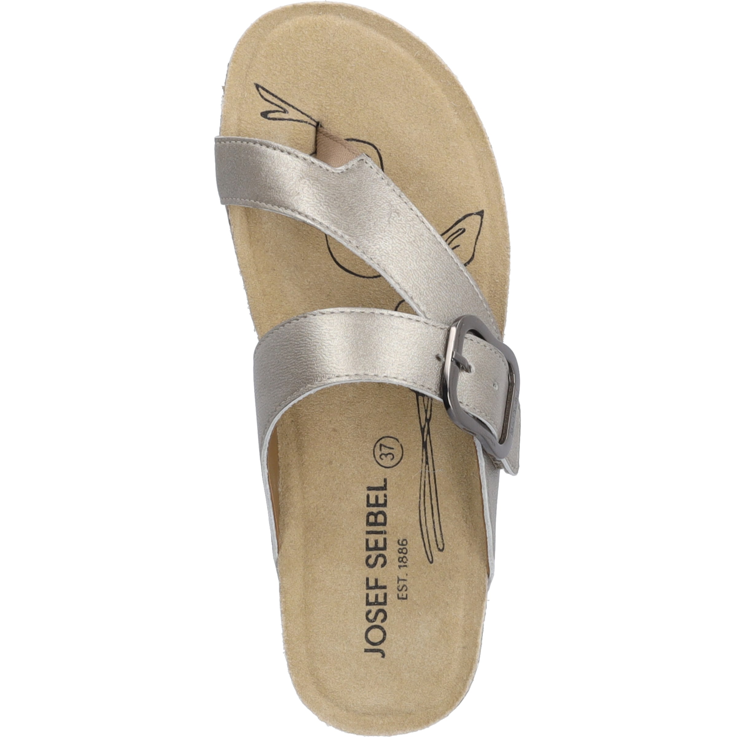 Josef Seibel Zehentrenner »Tonga 77, cristal«
