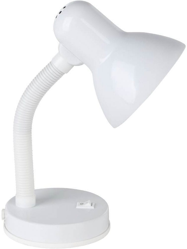 EGLO Tischleuchte »BASIC«, 1 flammig, Leuchtmittel E27 | Leuchtmittel wechselbar-ohne Leuchtmittel, Ø12,5 x H30 cm / exkl. 1 x E27 (je max. 40W) / Wippschalter